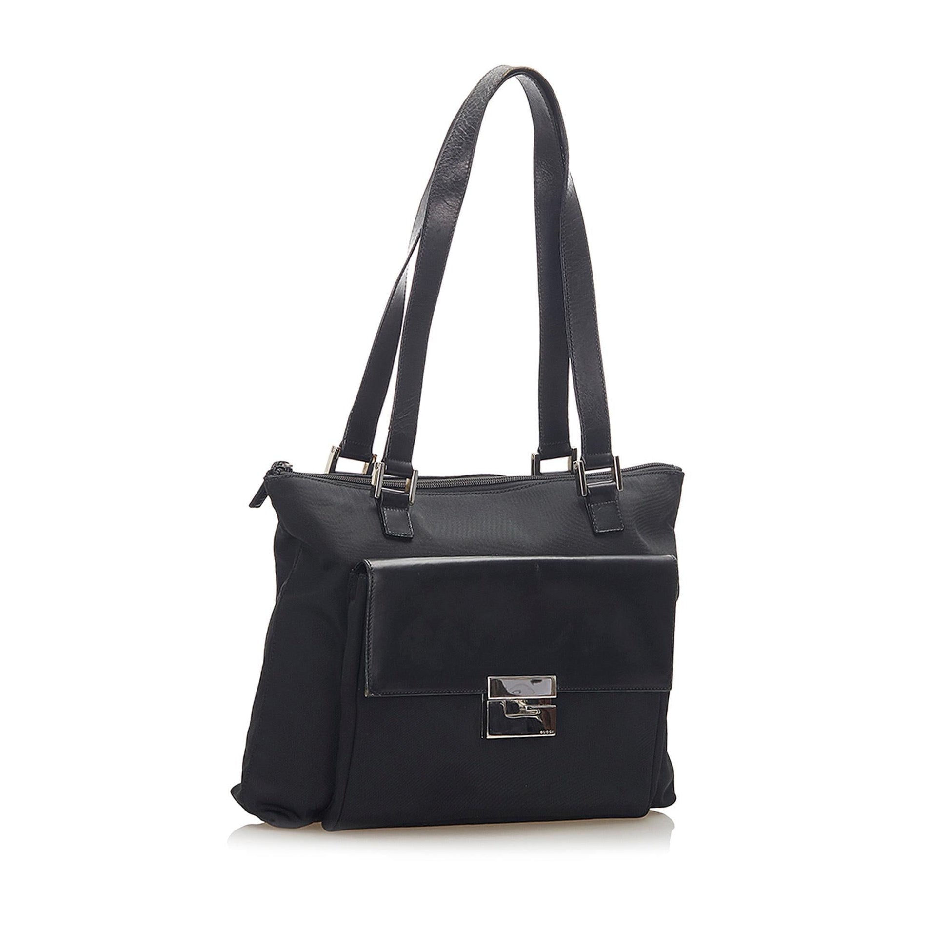 Gucci Canvas Monogram Tote Style 73