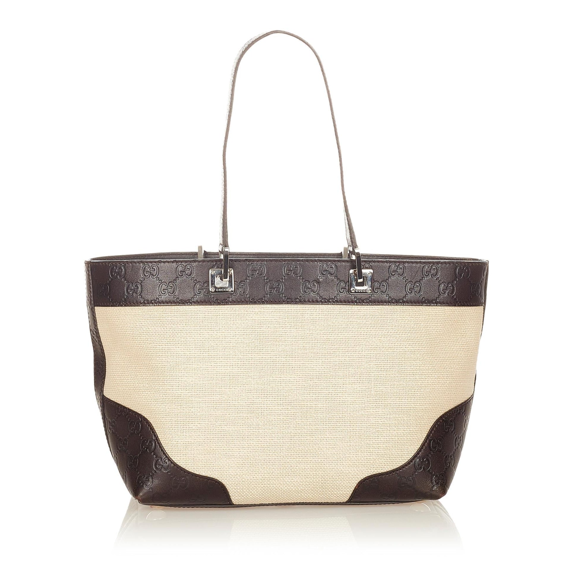 Gucci Canvas Tote Bag (SHG-31837)
