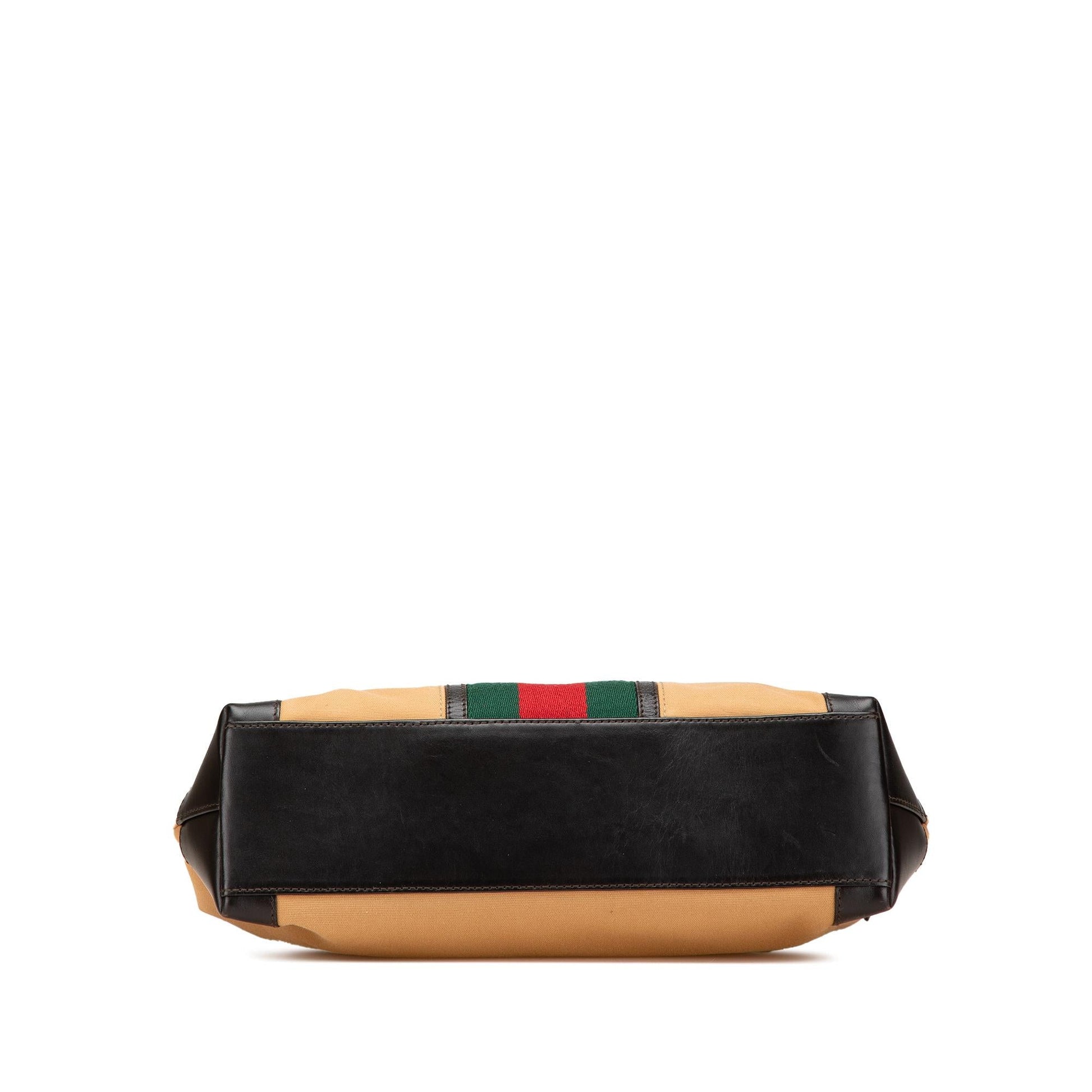 Gucci Canvas Web Tote
