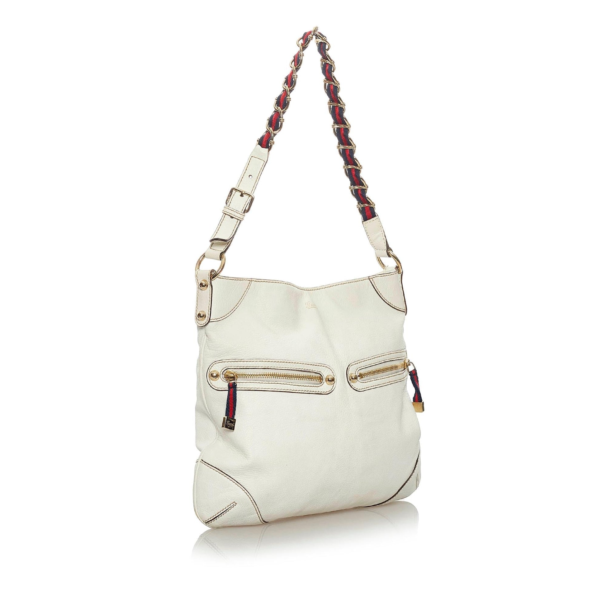 Gucci Leather Shoulder Bag Style 39
