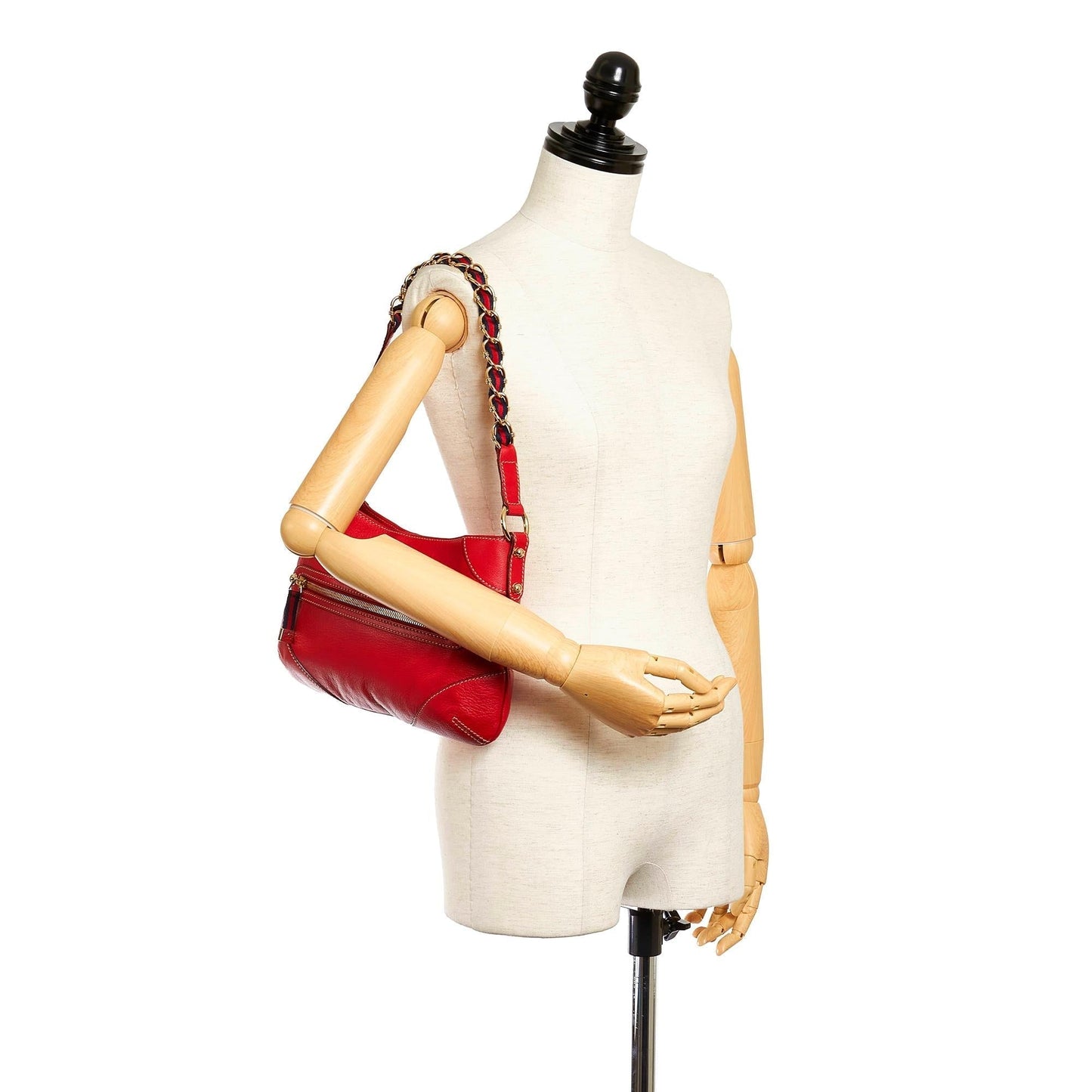Gucci Leather Shoulder Bag Style 50