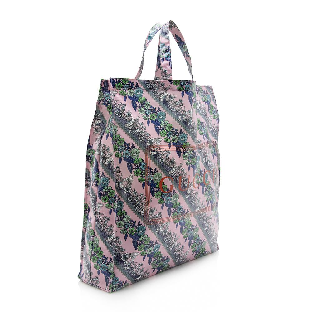 Gucci Flora Canvas Monogram Tote Style 2