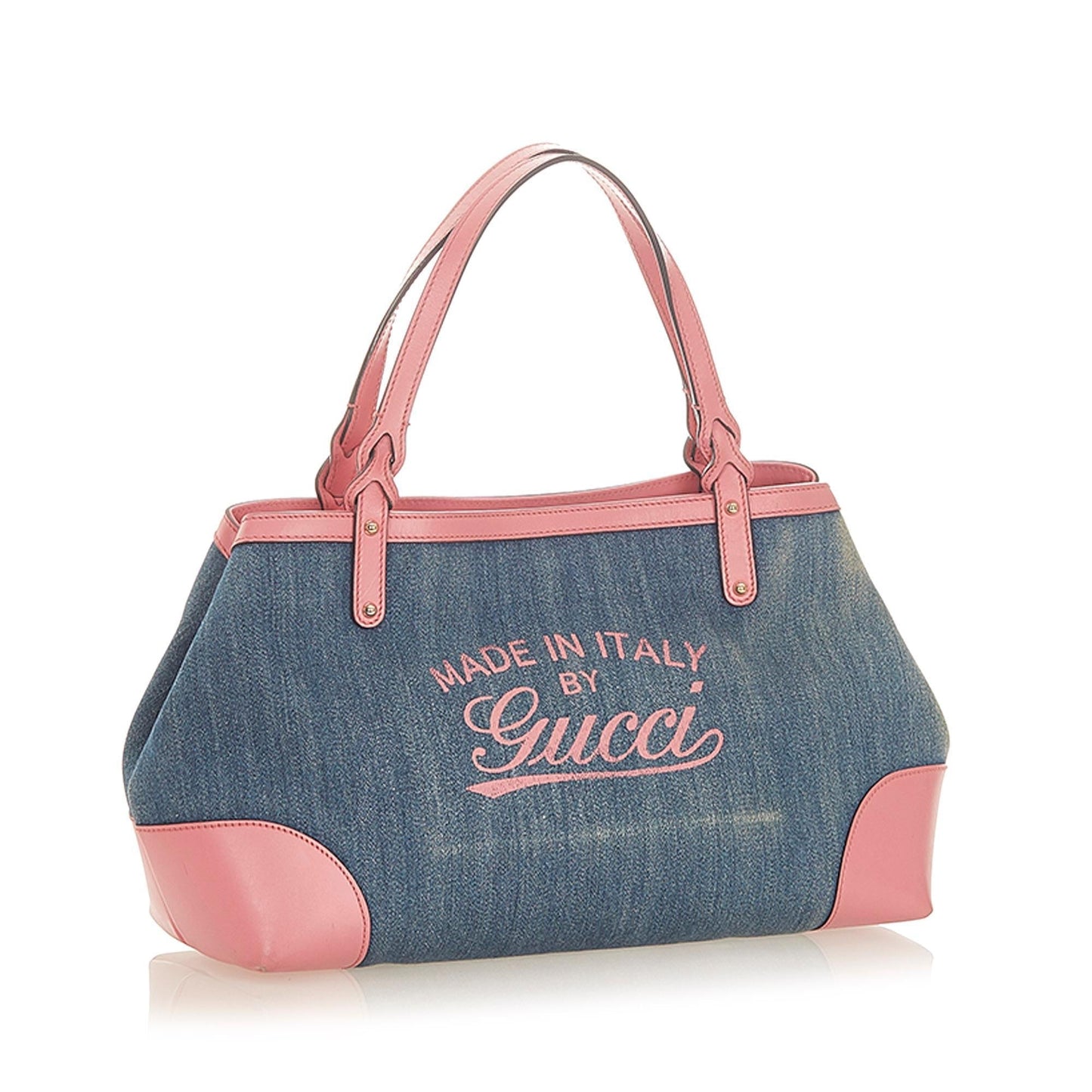 Gucci Denim Monogram Tote Style 1
