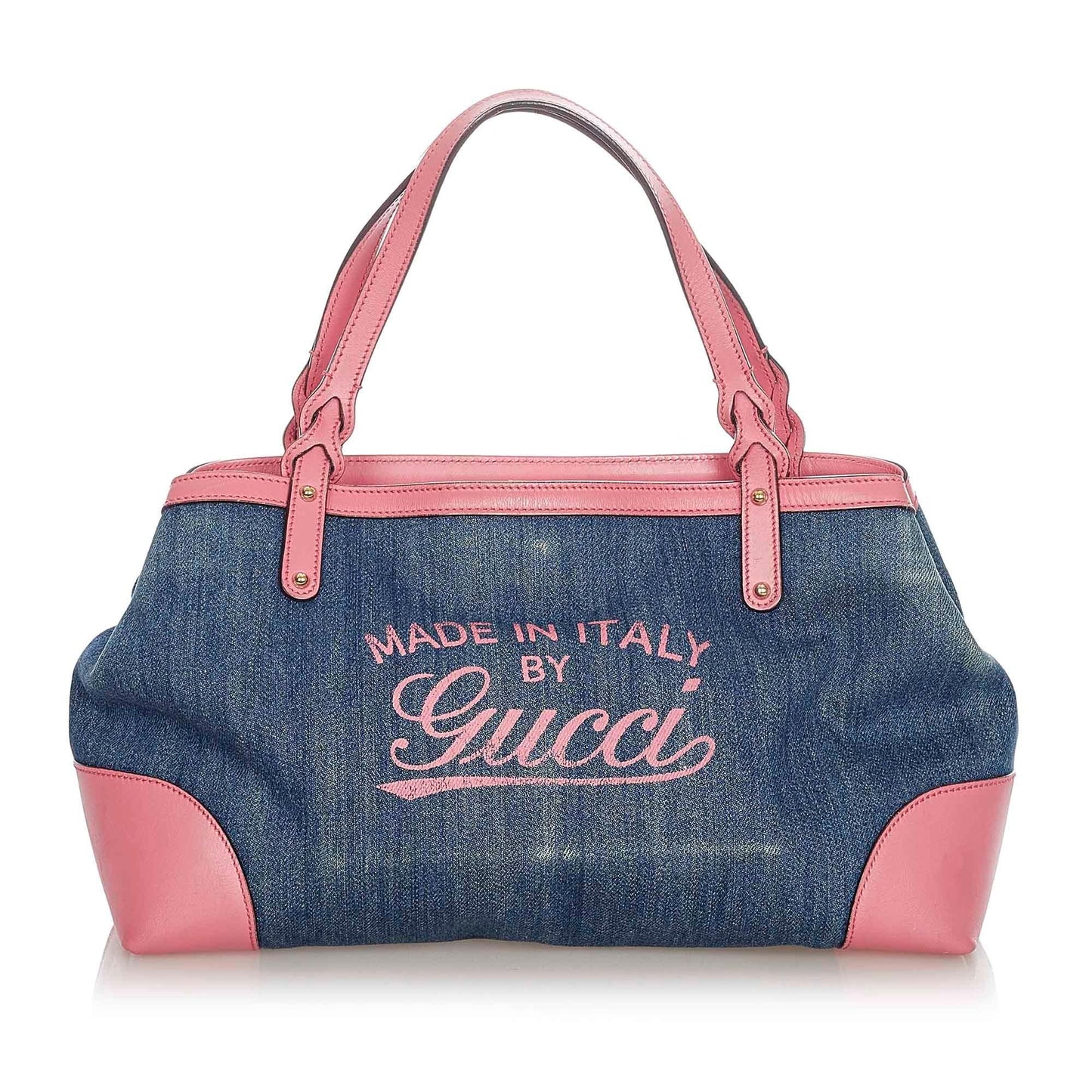 Gucci Craft Denim Tote Bag (SHG-kt80H9)