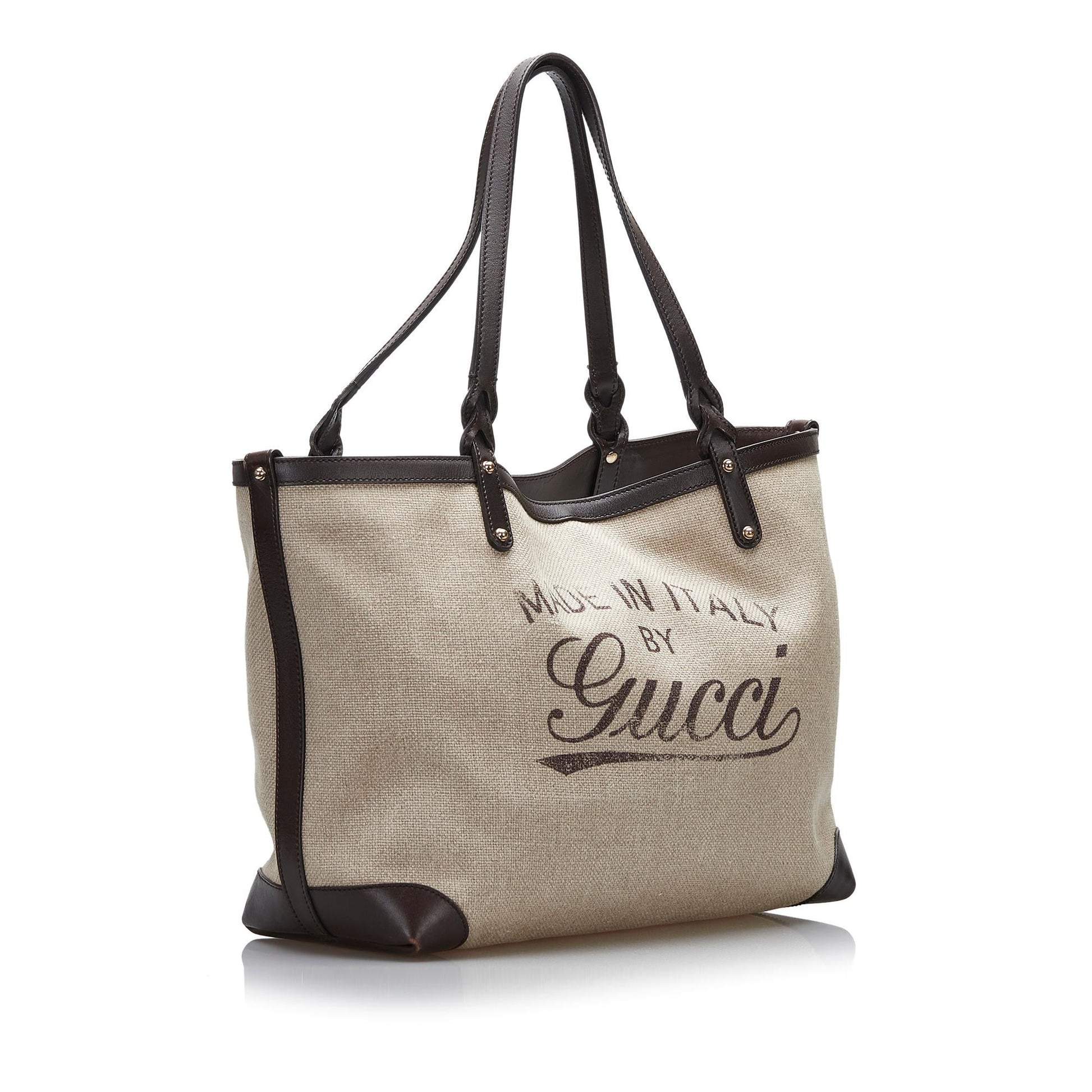 Gucci Canvas Tote