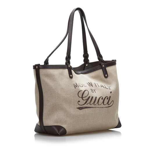 Gucci Canvas Tote