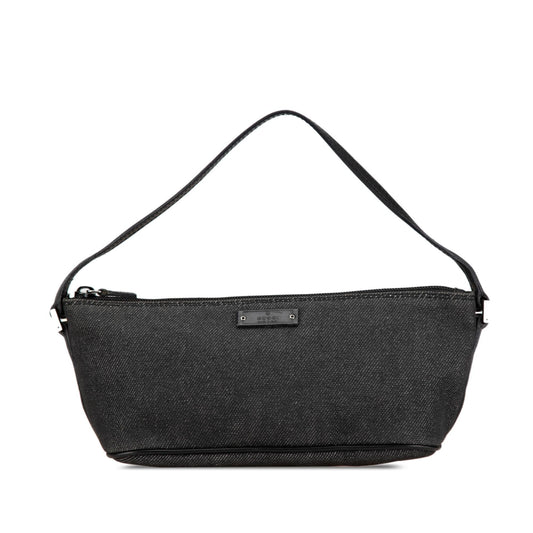 Gucci Denim Boat Shoulder Bag (SHG-WHYtiK)