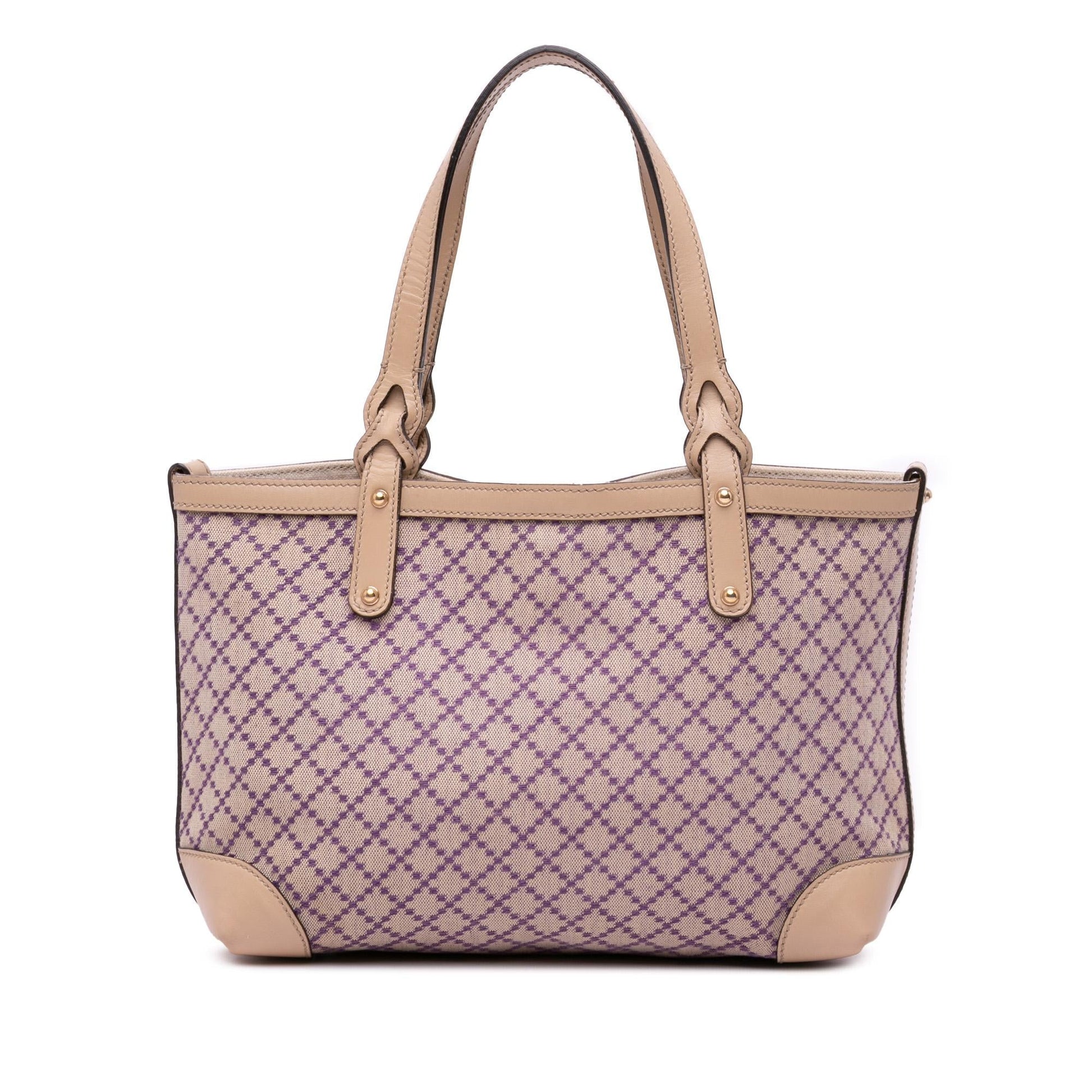 Gucci Diamante Canvas Craft Tote