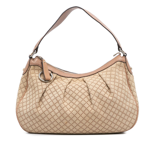 Gucci Diamante Canvas Sukey Shoulder Bag (SHG-TRUQvg)
