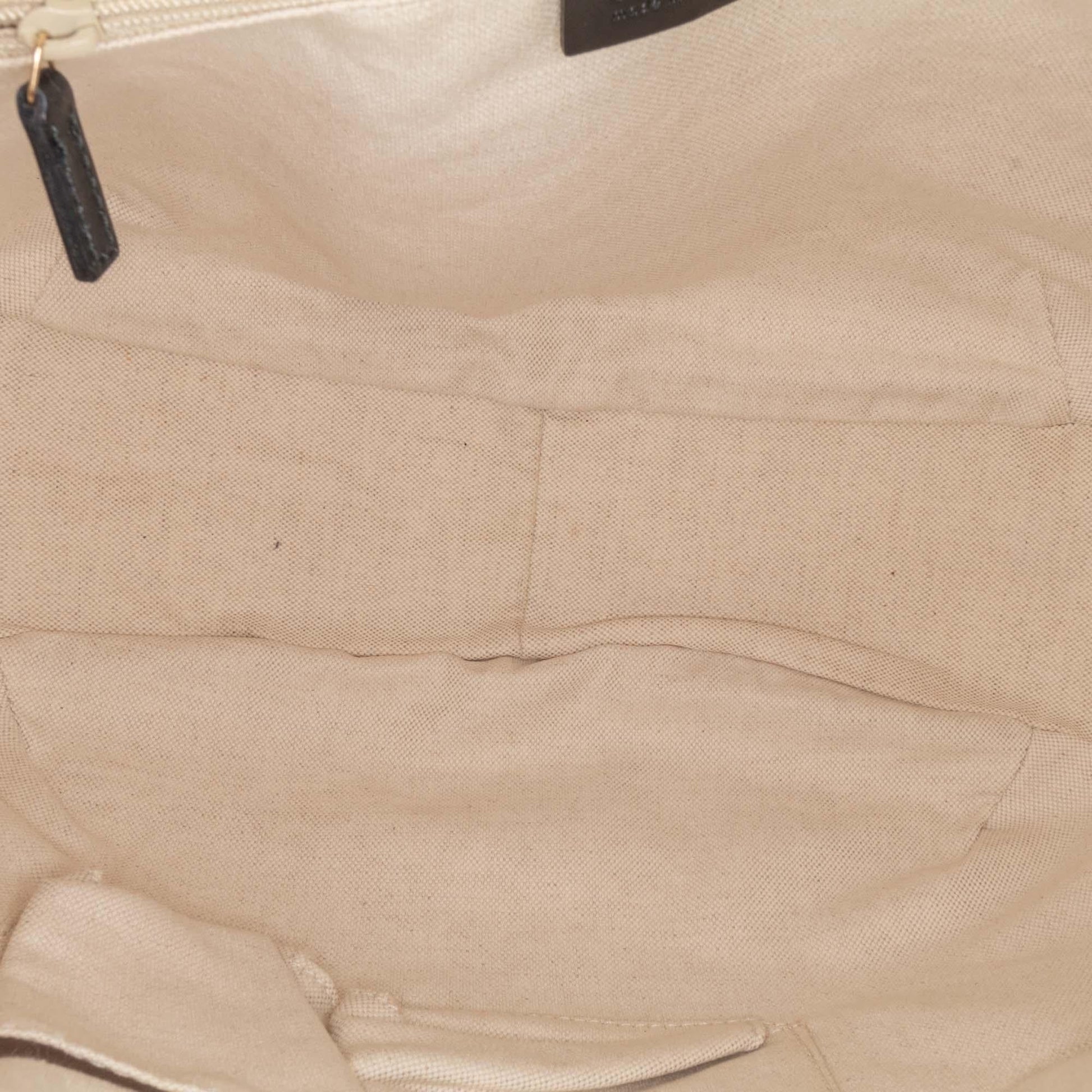 Gucci Diamante Canvas Sukey Shoulder Bag