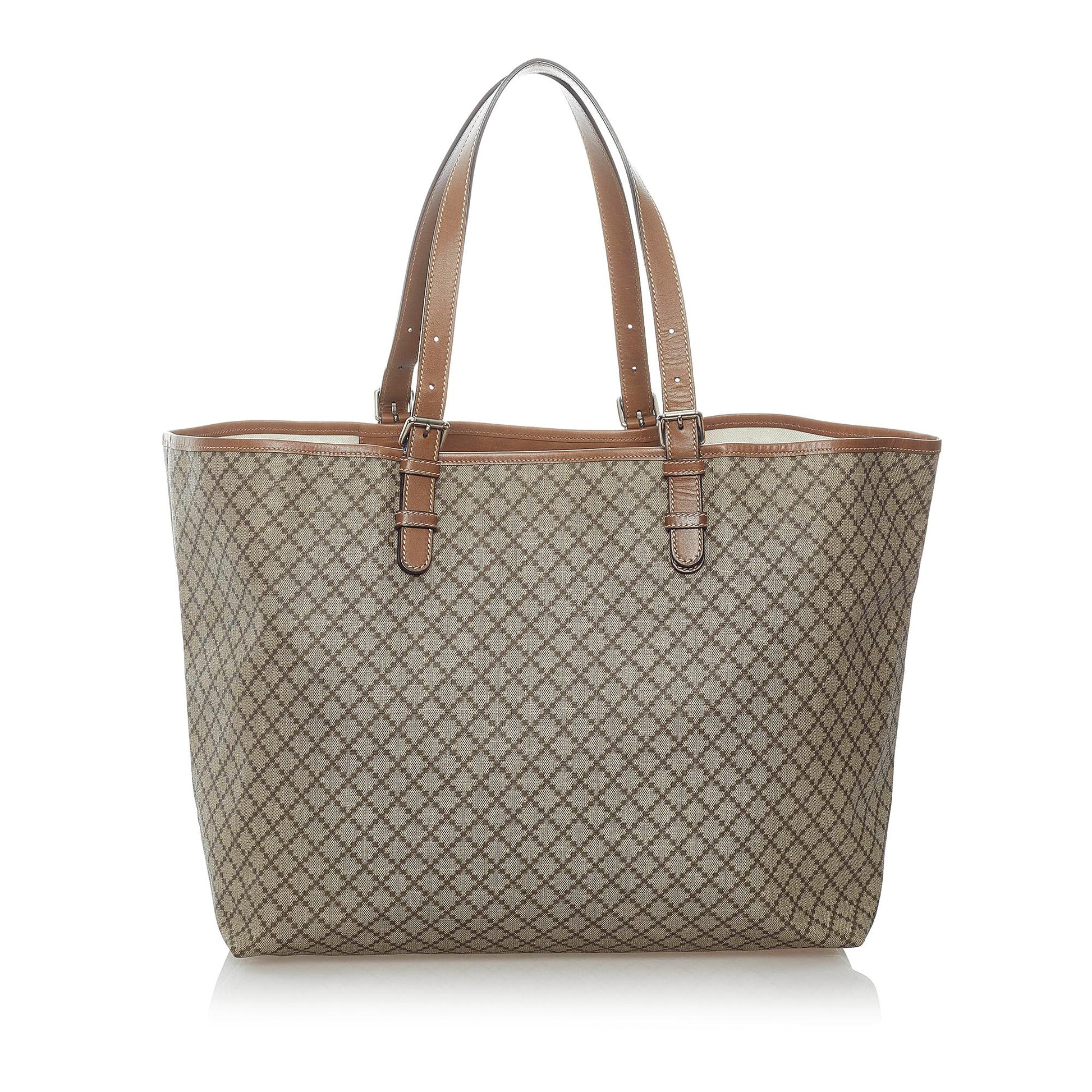 Gucci Diamante Canvas Tote Bag (SHG-31905)