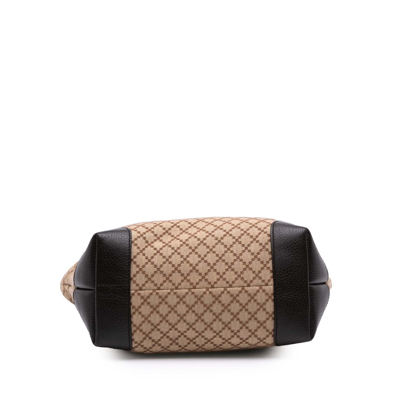 Gucci Diamante Canvas Vertical Charm Tote