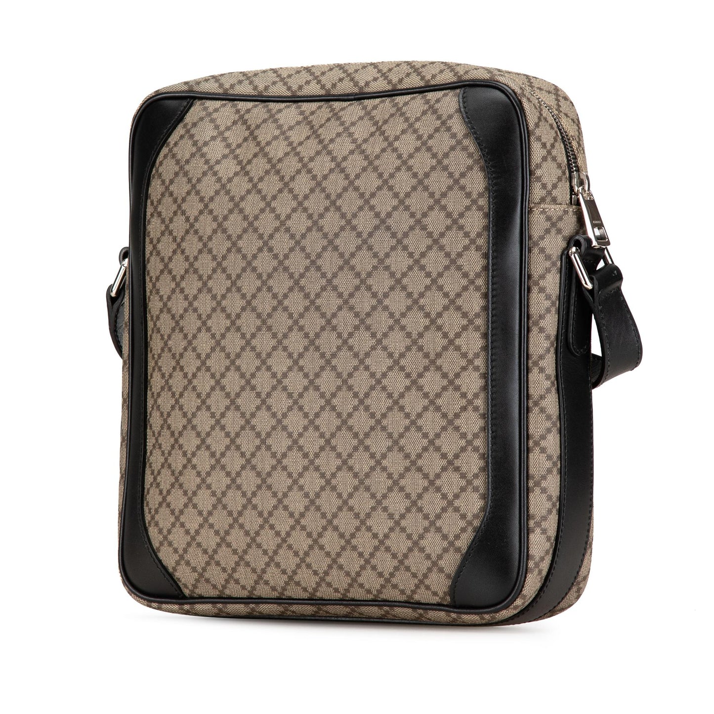 Gucci Diamante Coated Canvas Zip Crossbody (SHG-6hNSKC)