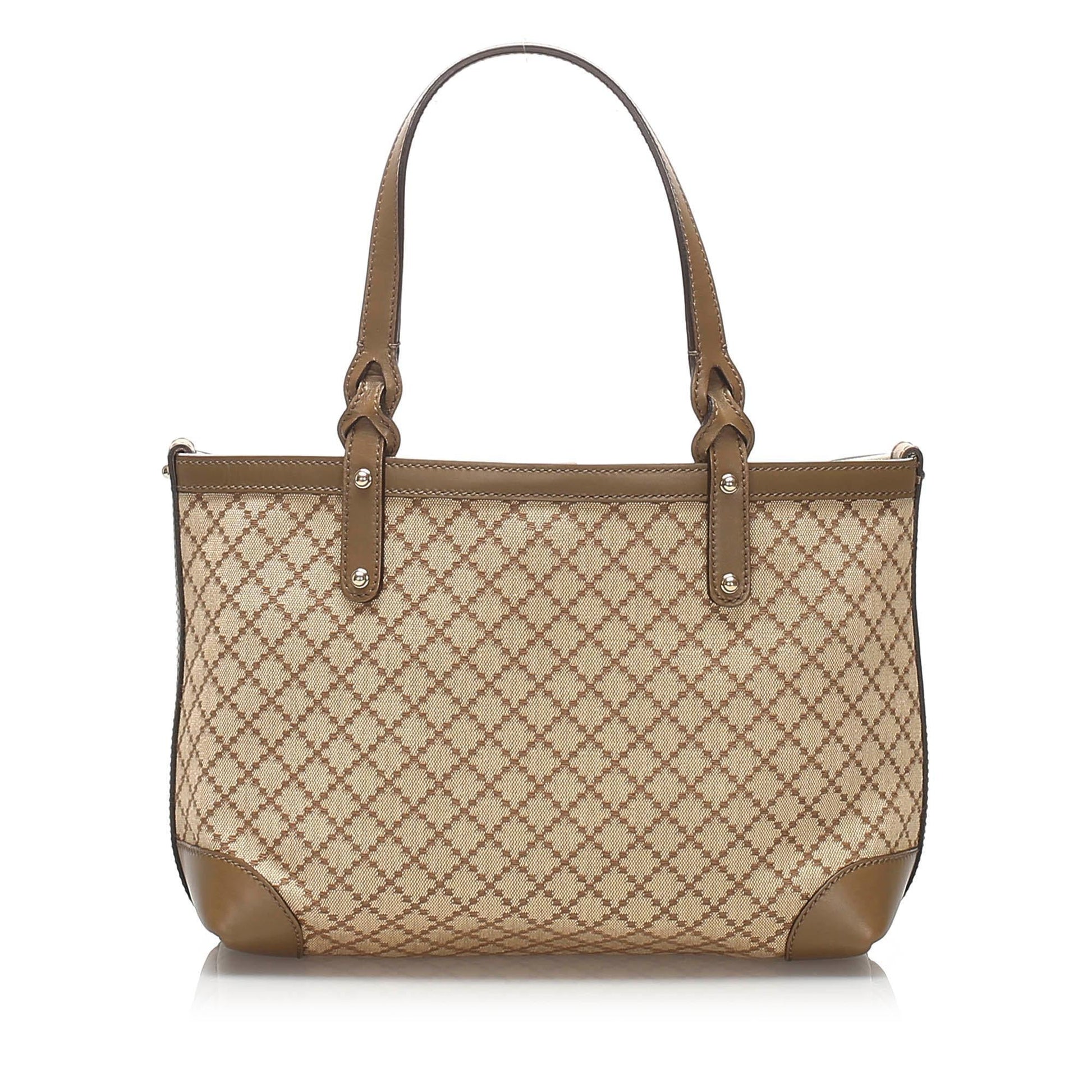 Gucci Canvas Monogram Tote Style 182