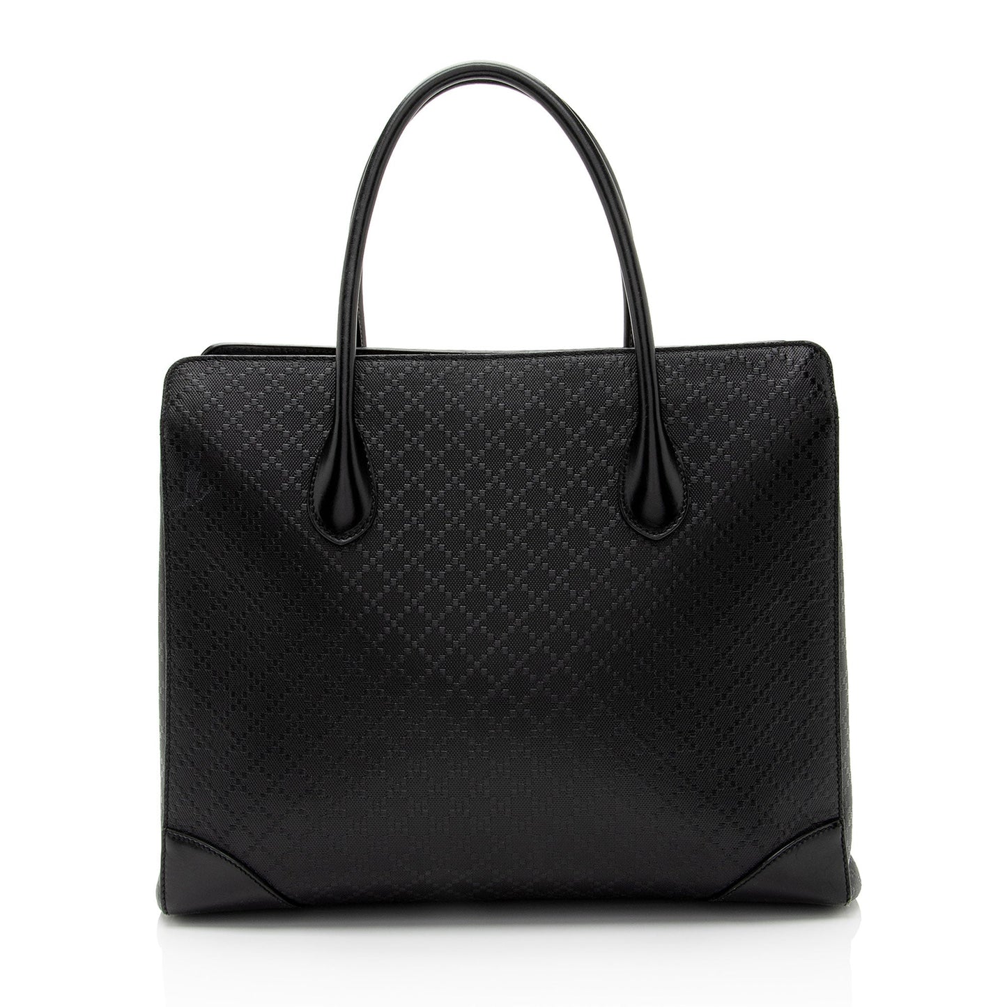 Gucci Monogram Leather Tote