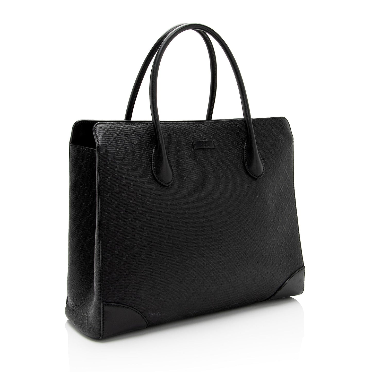 Gucci Monogram Leather Tote