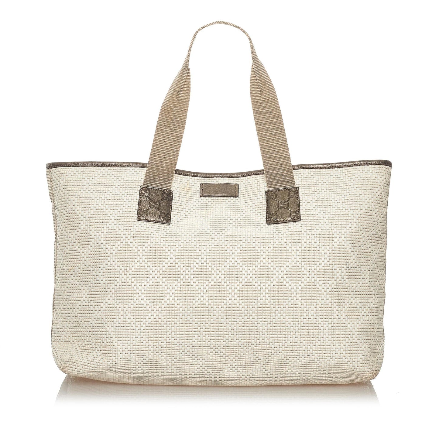 Gucci Diamante Raffia Tote