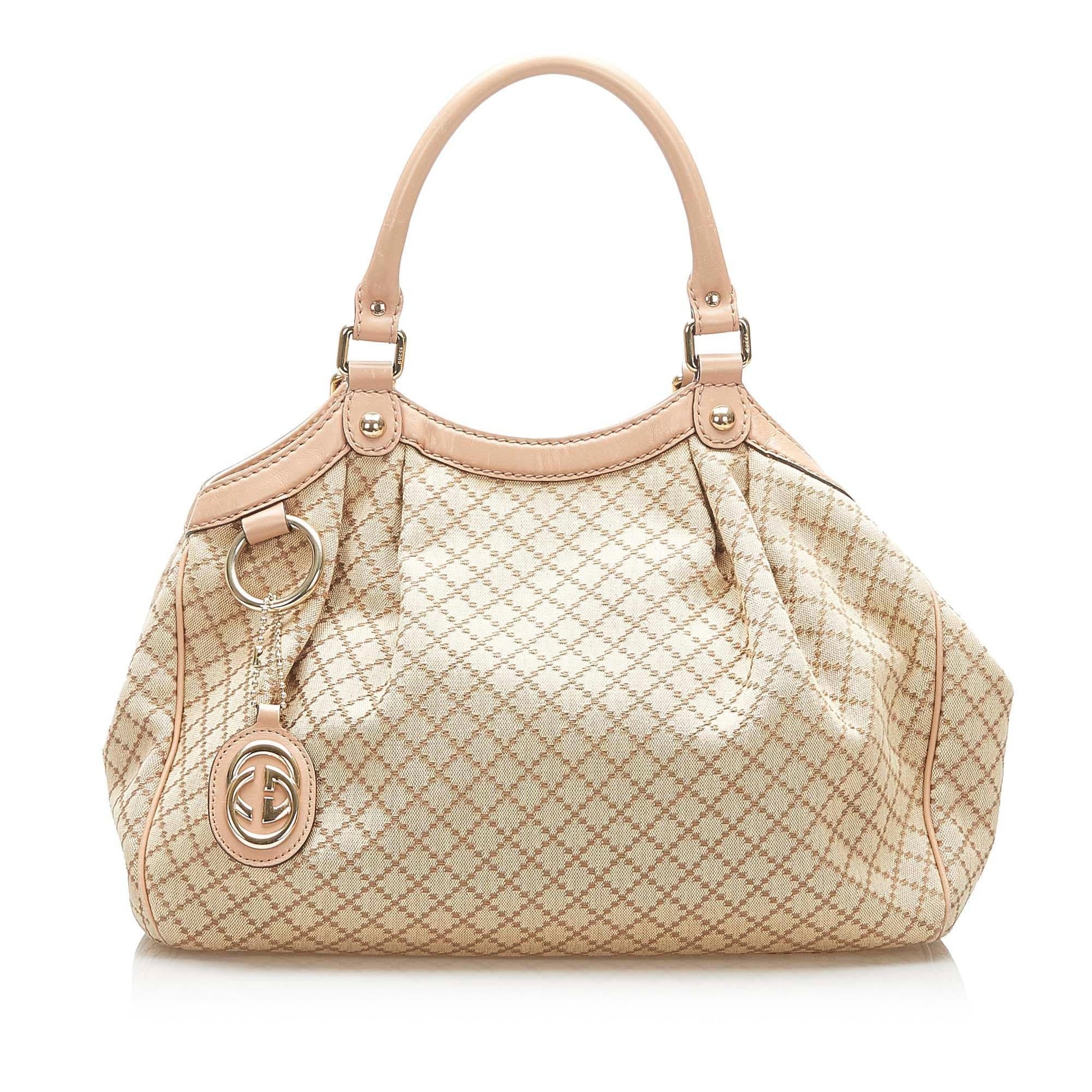 Gucci Leather Canvas Tote Style 1