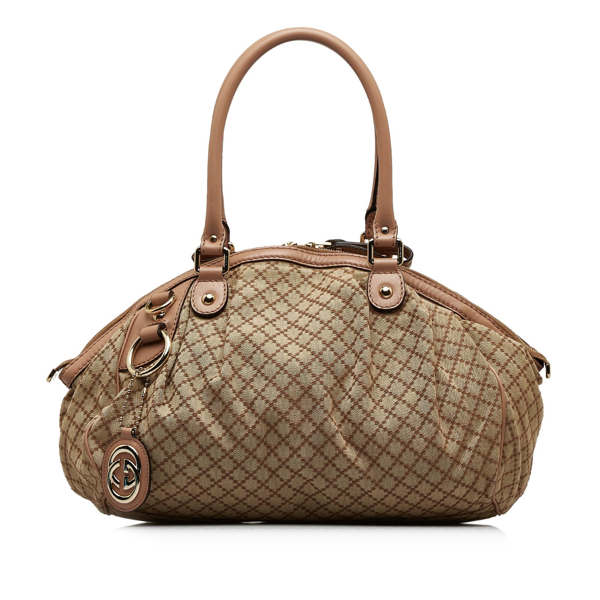 Gucci Canvas Shoulder Bag