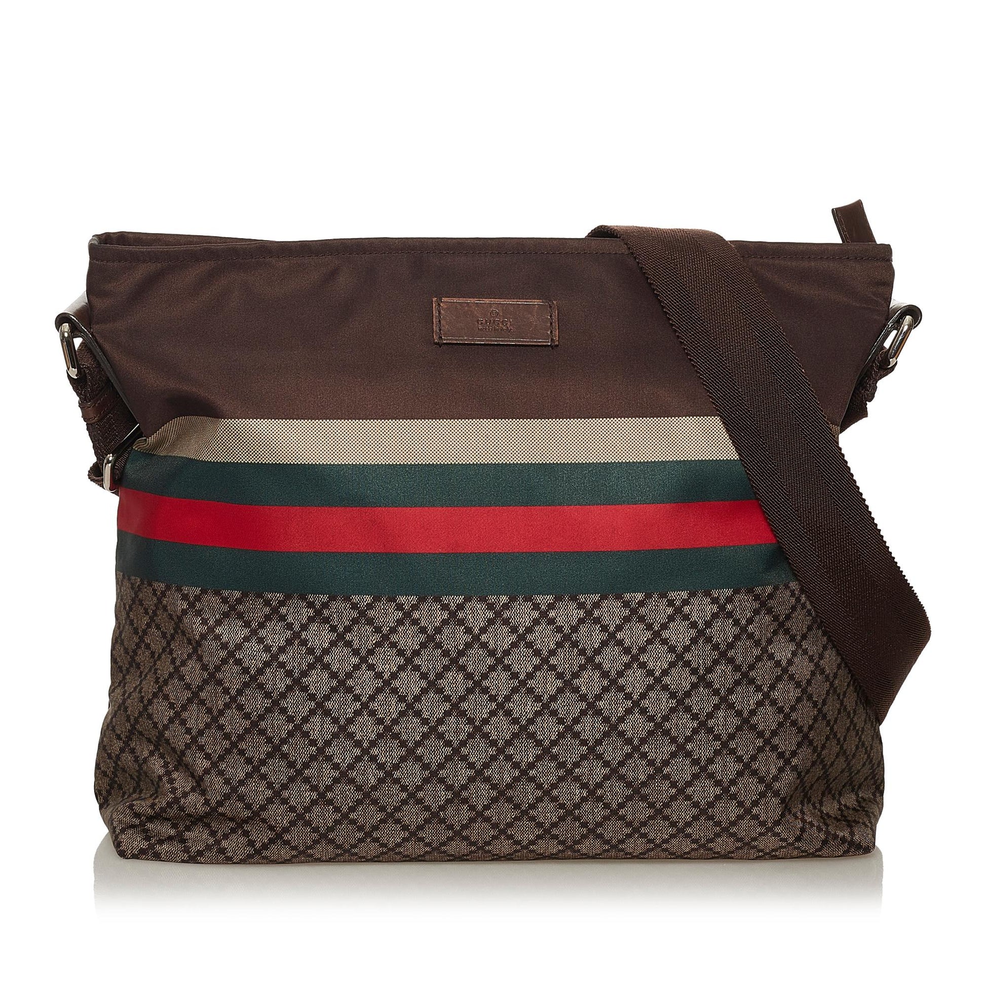 Gucci Web Canvas Crossbody Style 1