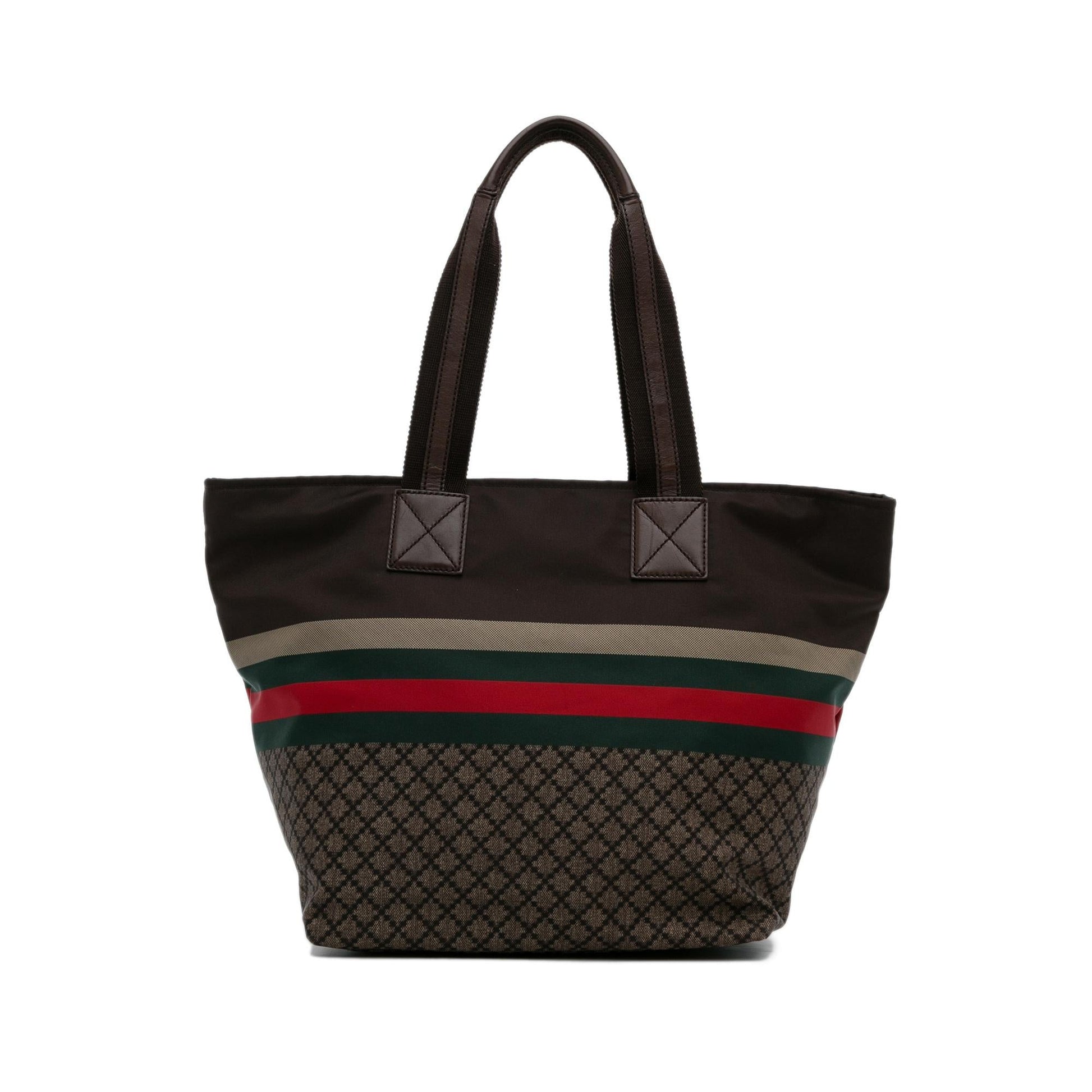 Gucci Nylon Canvas Tote