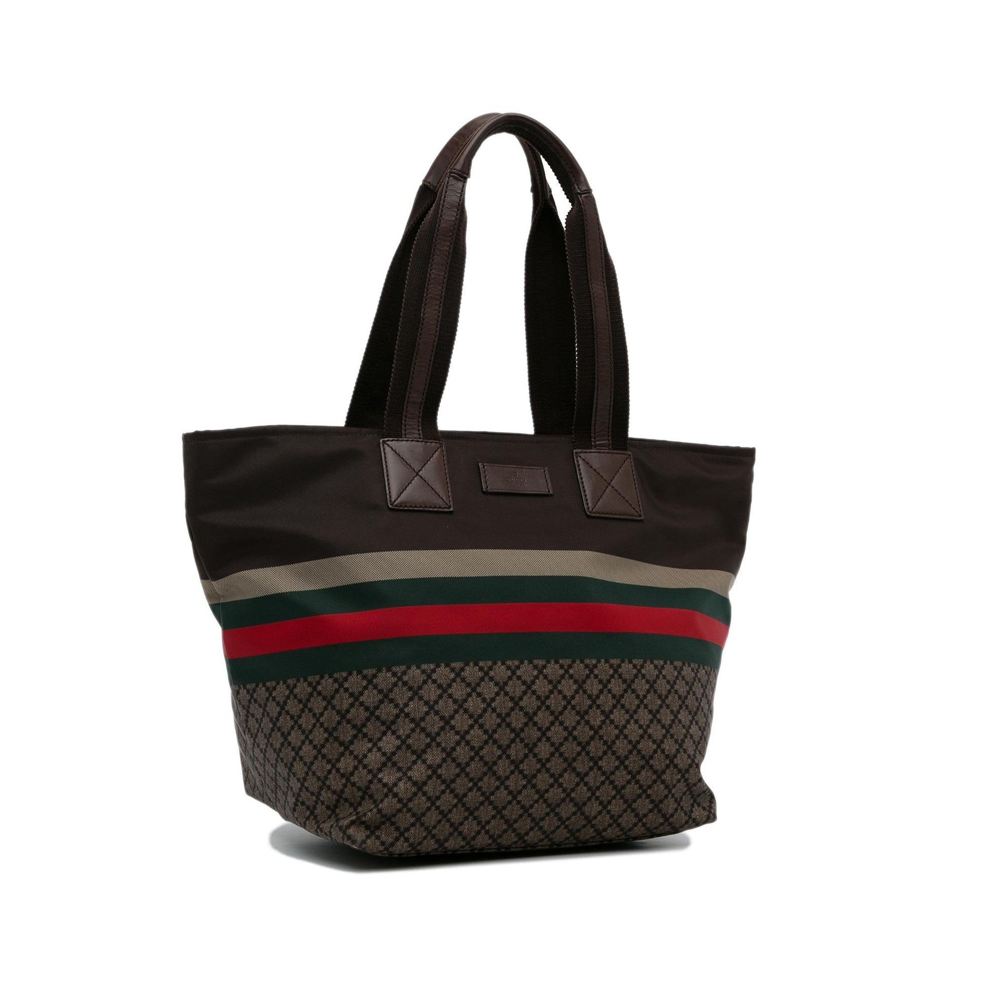 Gucci Nylon Canvas Tote