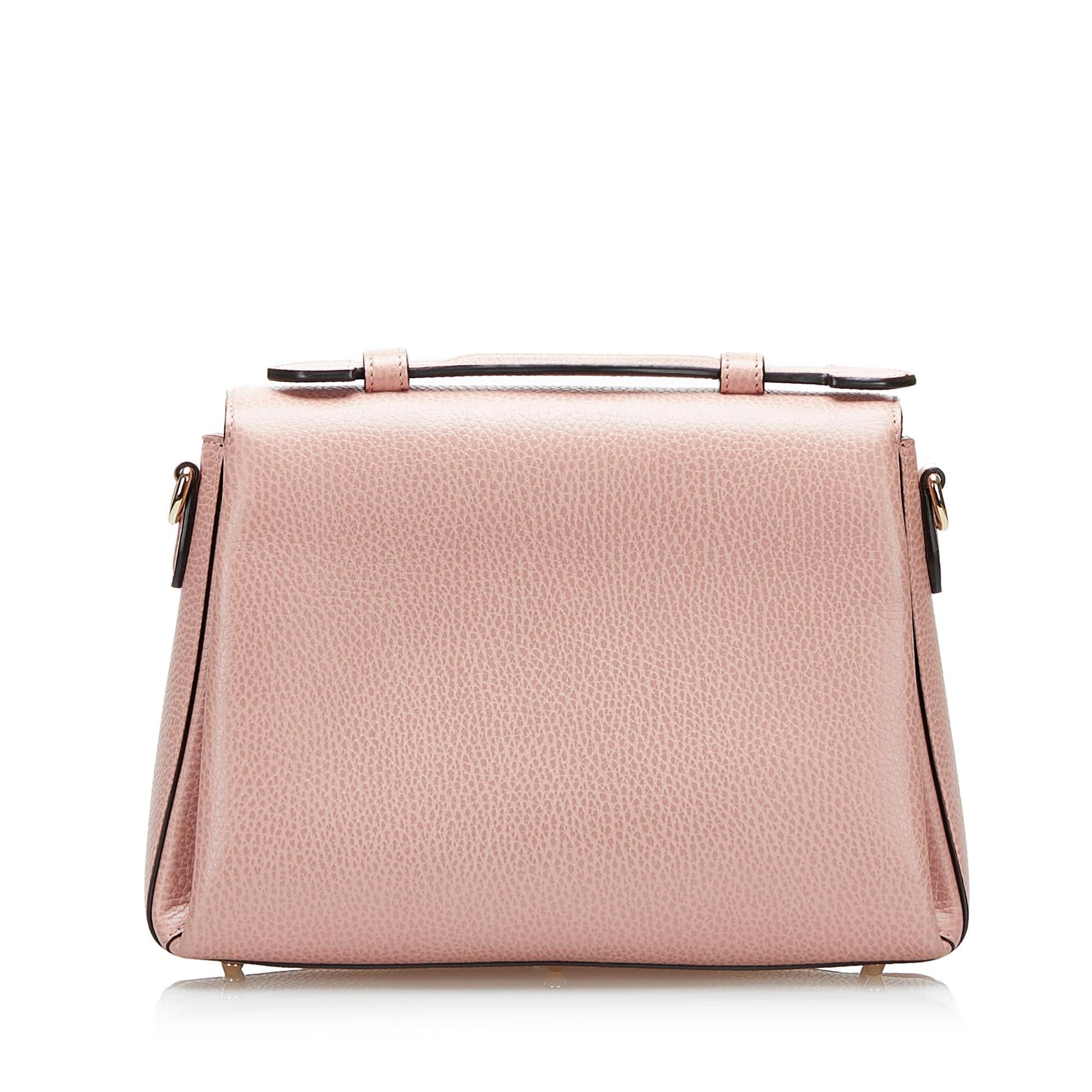 Gucci Dollar Calf Interlocking G Satchel (SHG-qAUwum)