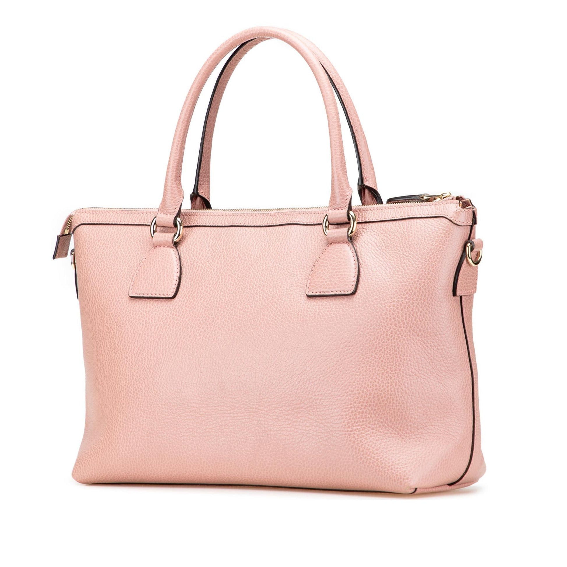 Gucci Dollar Calfskin GG Charm Satchel
