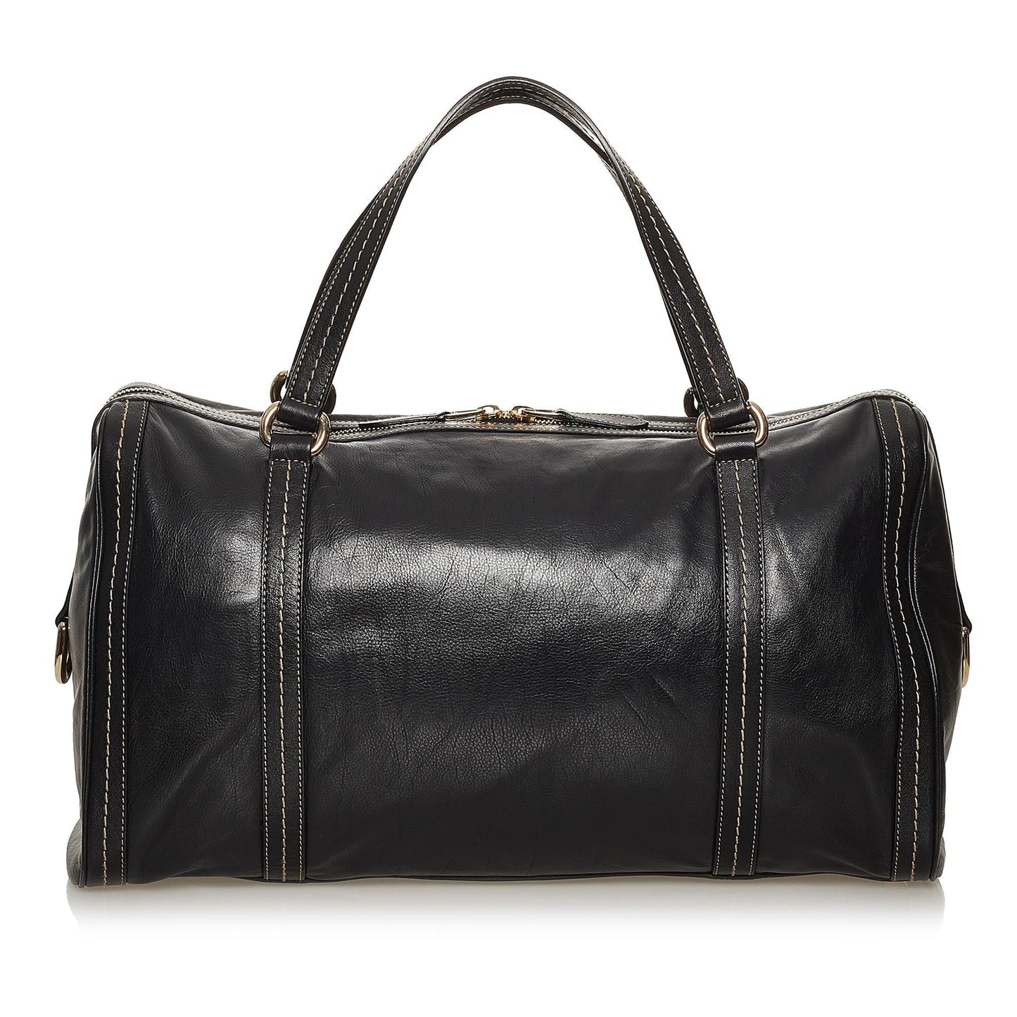 Gucci Duchessa Leather Boston Bag (SHG-2FBg0A)