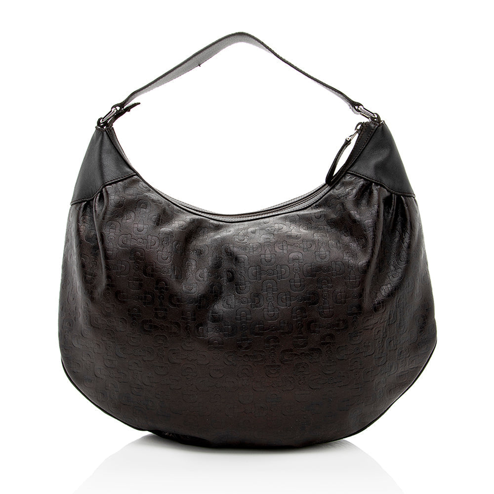 Gucci Horsebit Leather Shoulder Bag Style 3