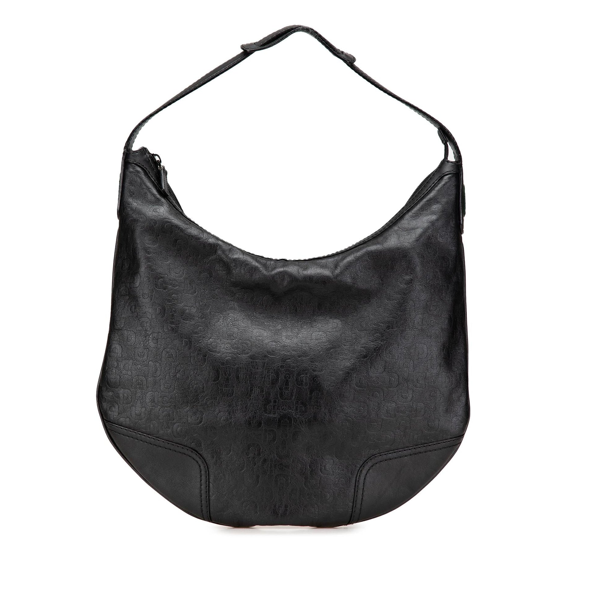 Gucci Embossed Leather Horsebit Princy Hobo