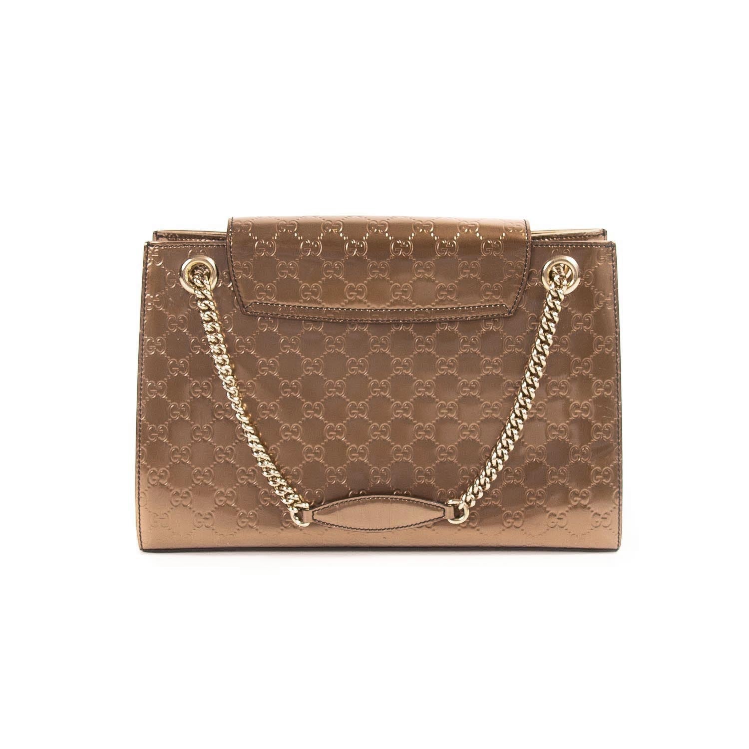 Gucci Leather Chain Shoulder Bag Style 10