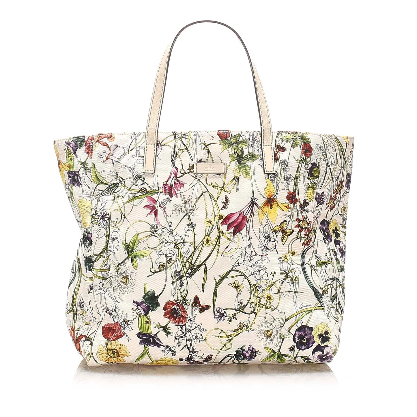 Gucci Flora Canvas Monogram Tote Style 4