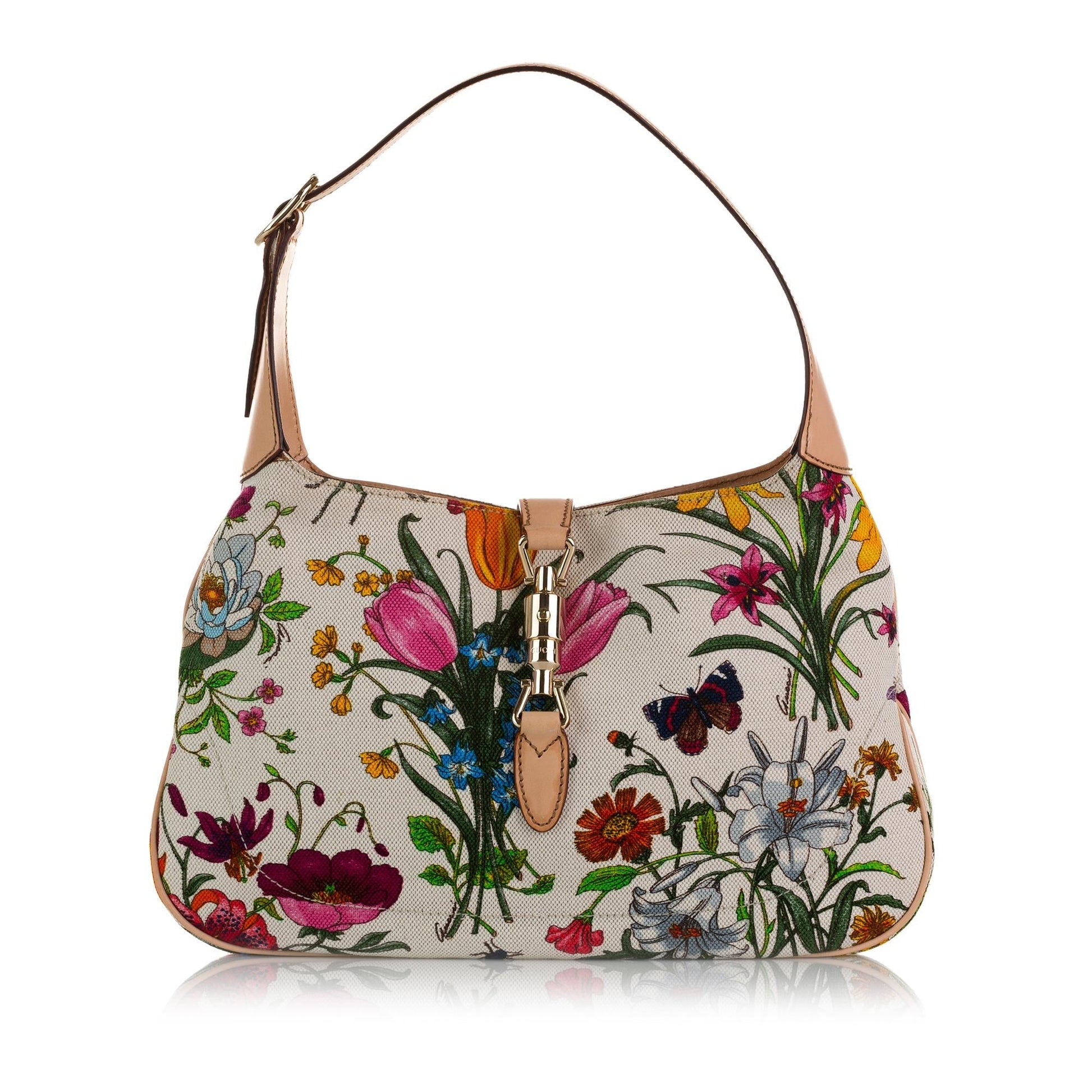 Gucci Flora Jackie Shoulder bag (SHG-wcbJh4)