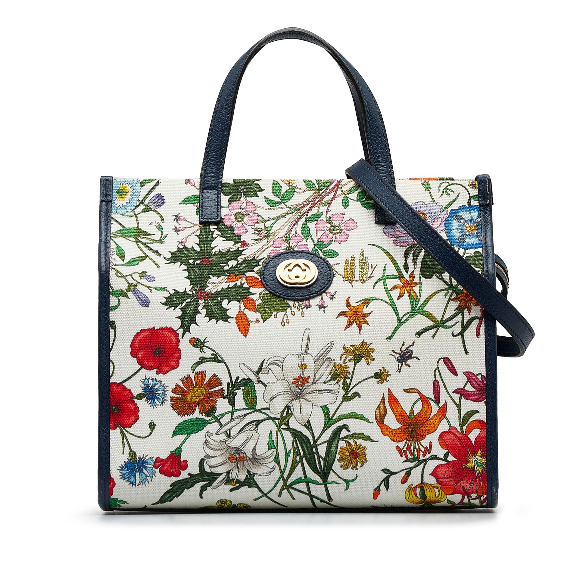 Gucci Canvas Shoulder Bag