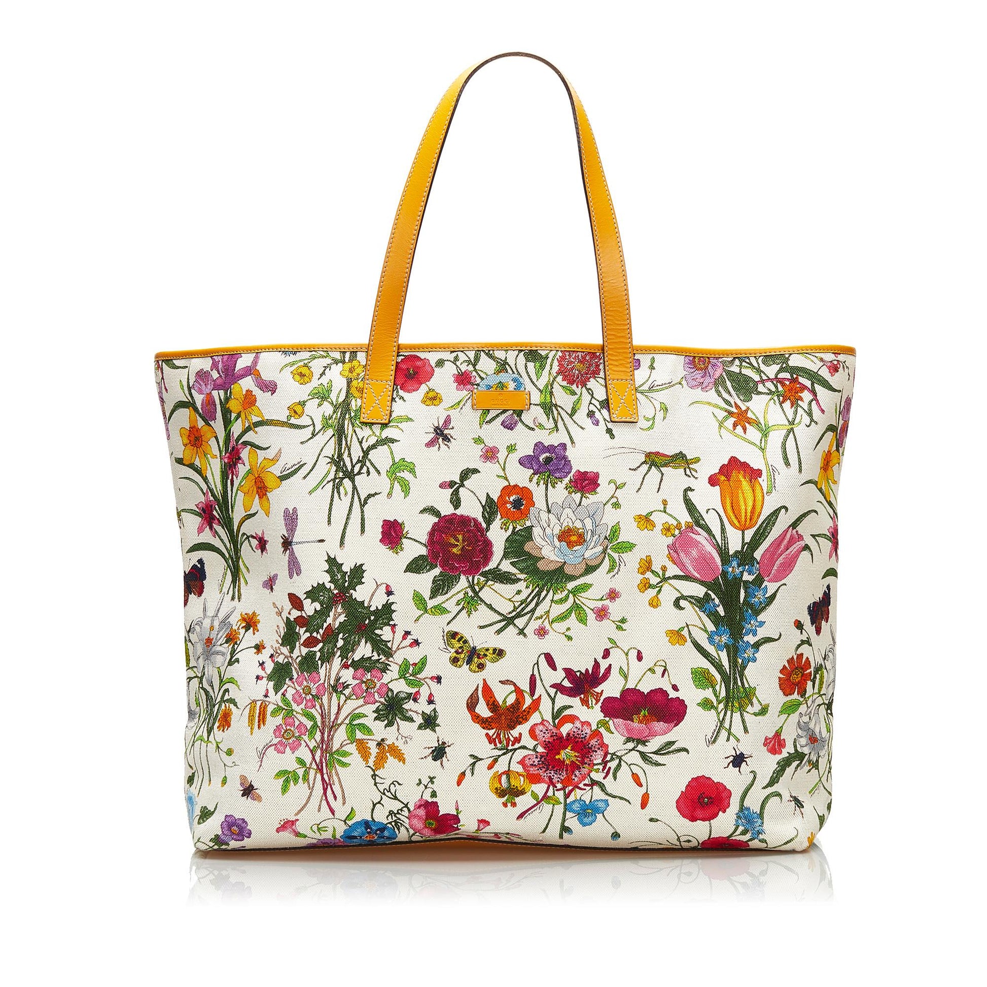 Gucci Flora Canvas Tote Style 3
