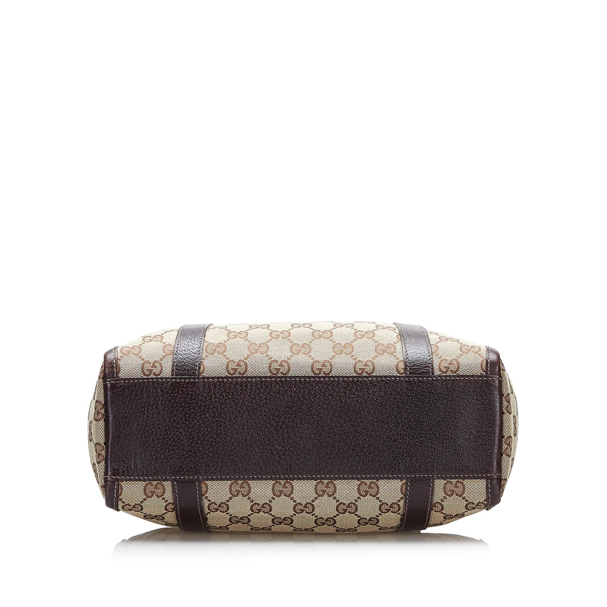 Gucci GG Canvas Abbey Boston Bag (SHG-rlWBgS)