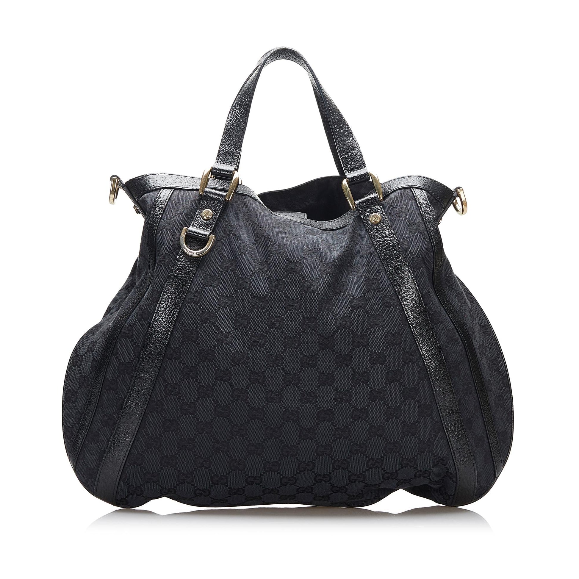 Gucci GG Canvas Abbey Convertible Satchel (SHG-tghdzq)