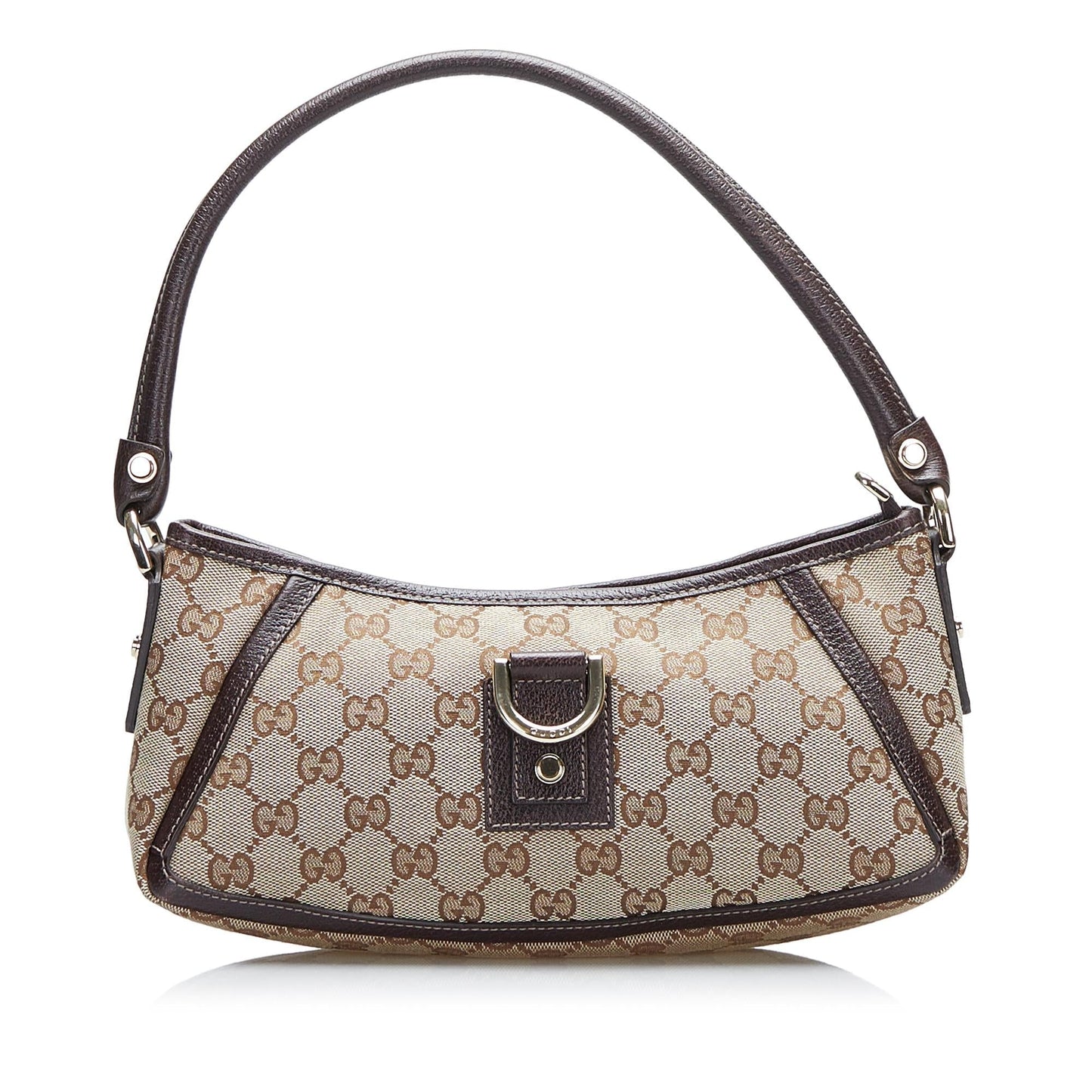 Gucci GG Canvas Abbey D-Ring Baguette (SHG-fGjZS8)