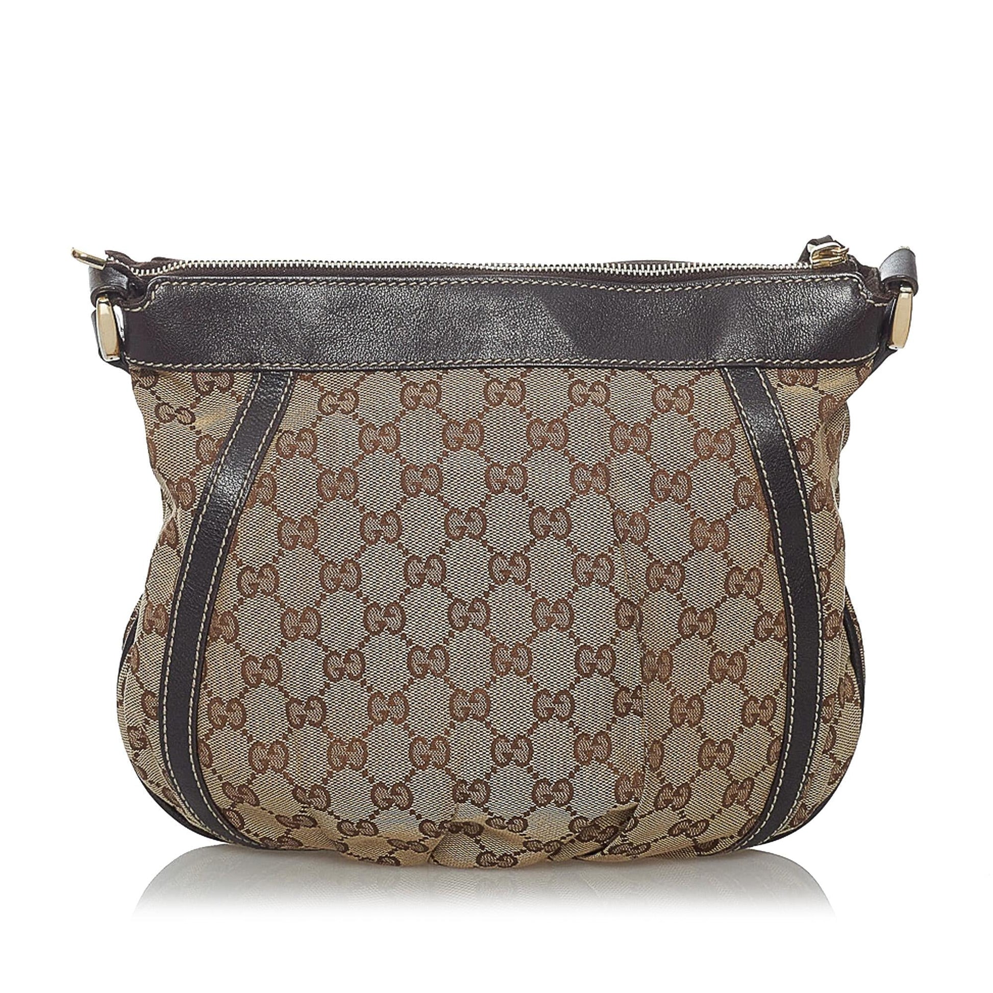 Gucci GG Canvas Abbey D-Ring Crossbody Bag (SHG-29469)