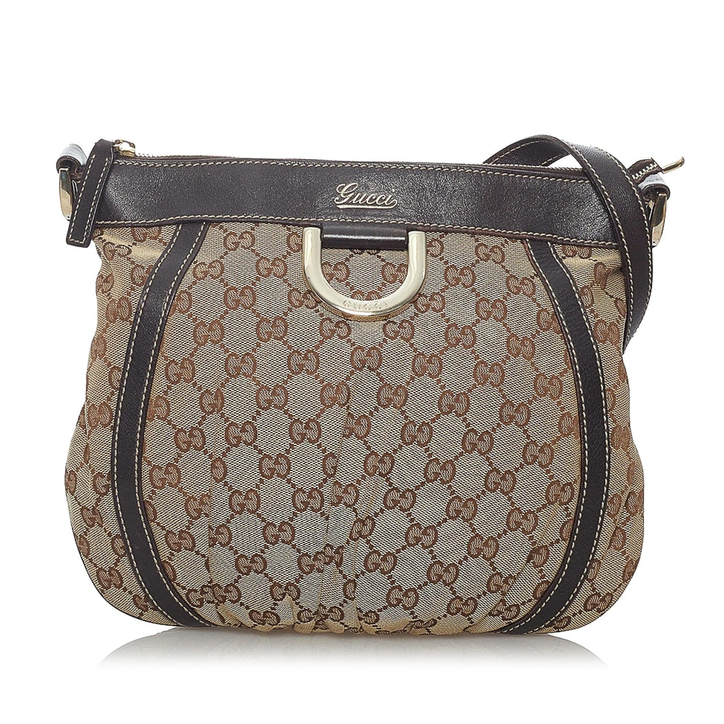 Gucci GG Canvas Abbey D-Ring Crossbody Bag (SHG-29469)