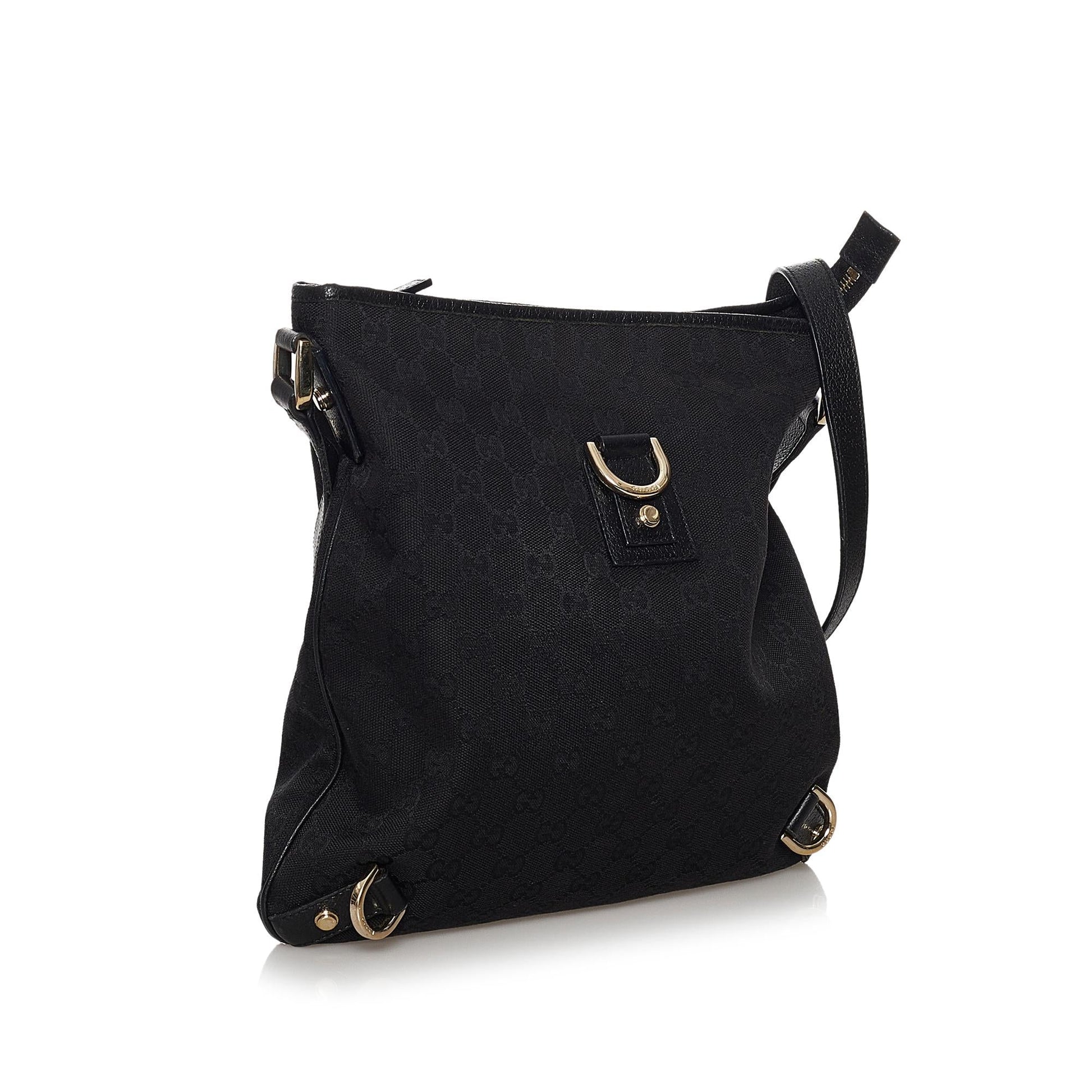 Gucci GG Canvas Abbey D-Ring Crossbody Bag (SHG-29759)