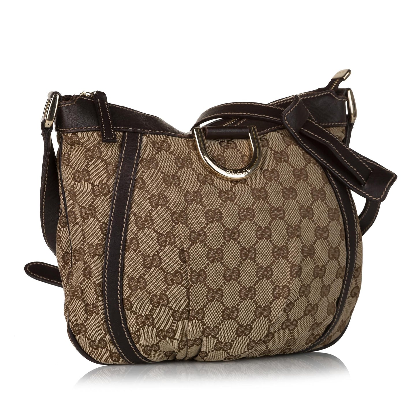 Gucci GG Canvas Abbey D-Ring Crossbody Bag (SHG-31276)