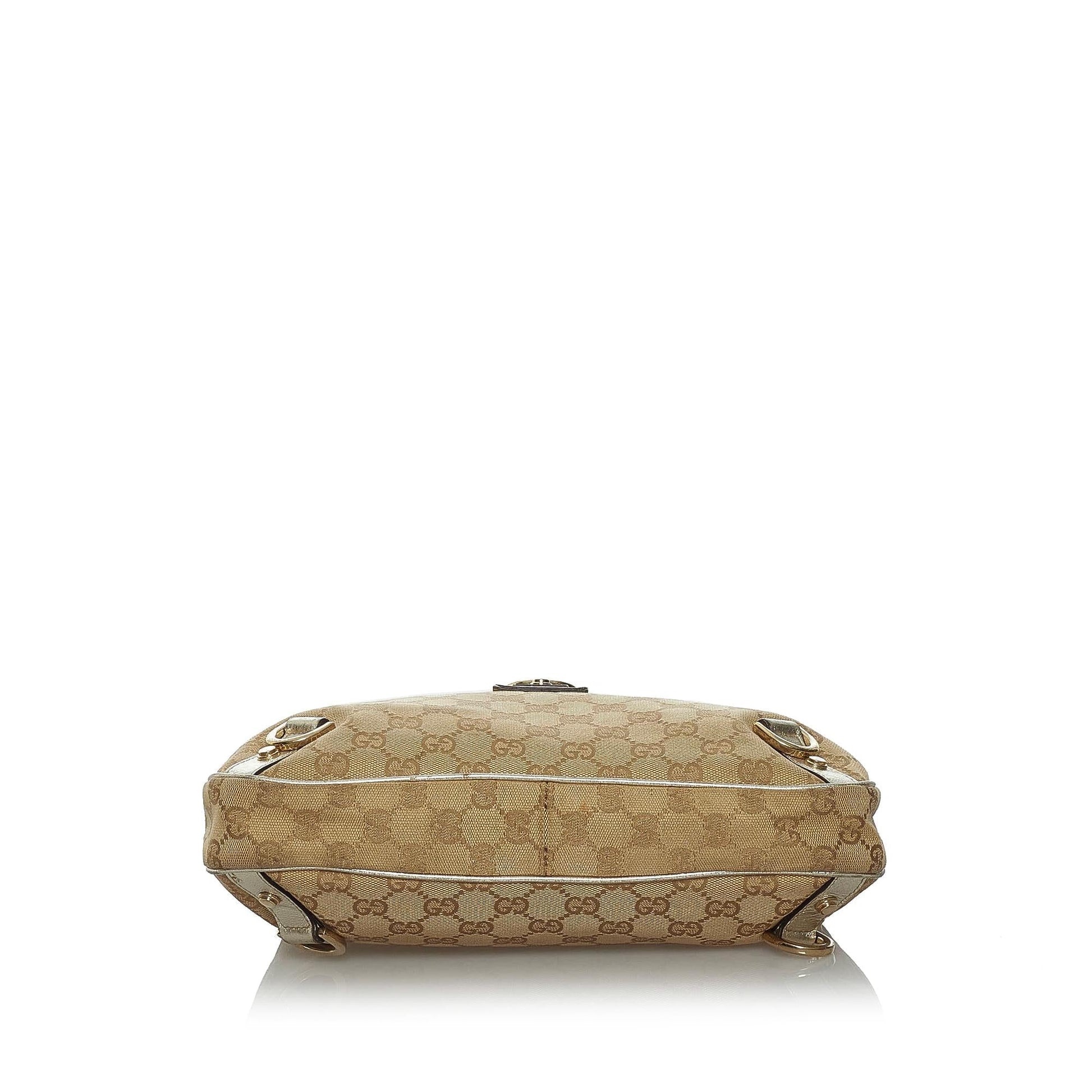 Gucci GG Canvas Abbey D-Ring Handbag (SHG-33715)