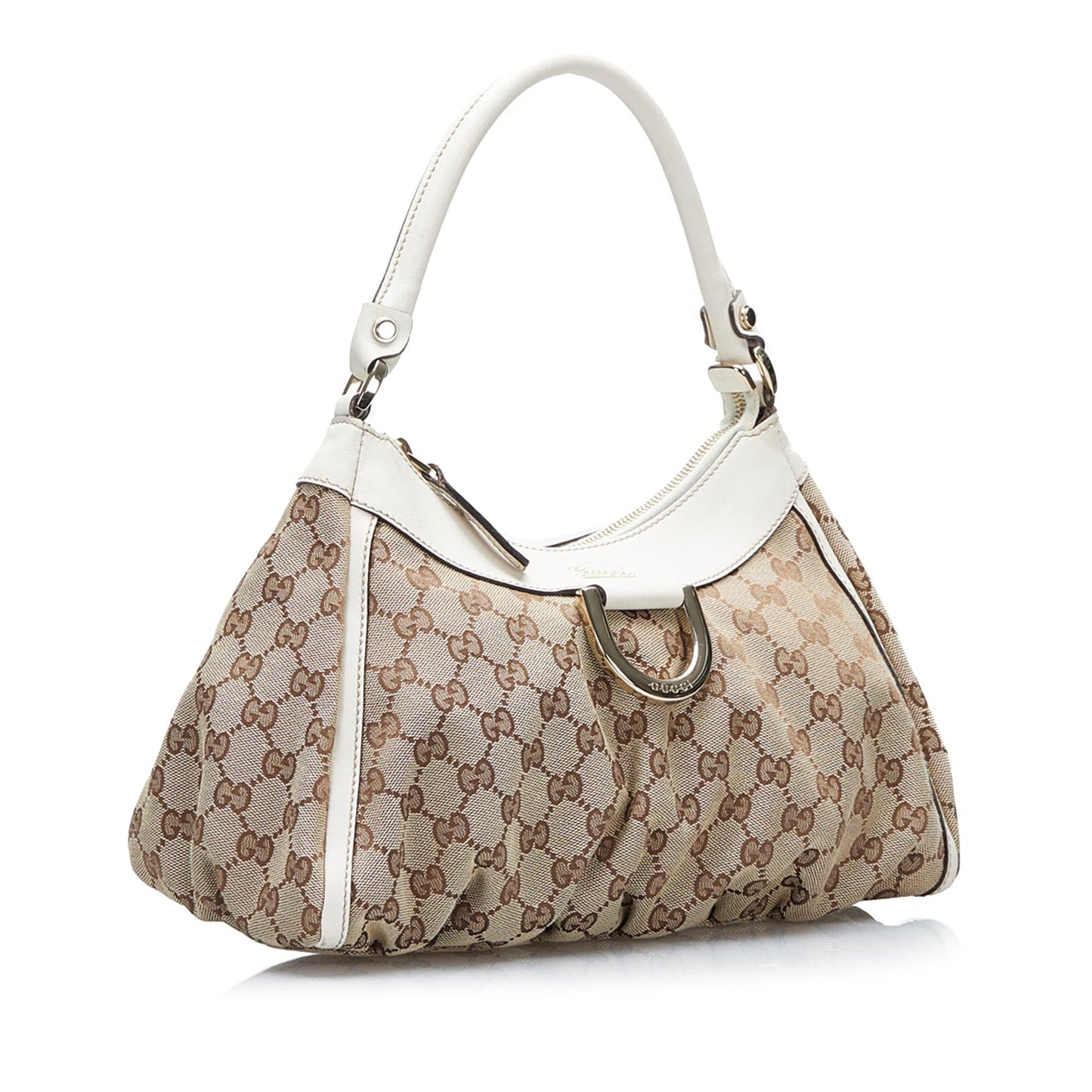 Gucci GG Canvas Abbey D-Ring Handbag (SHG-T3VHl9)
