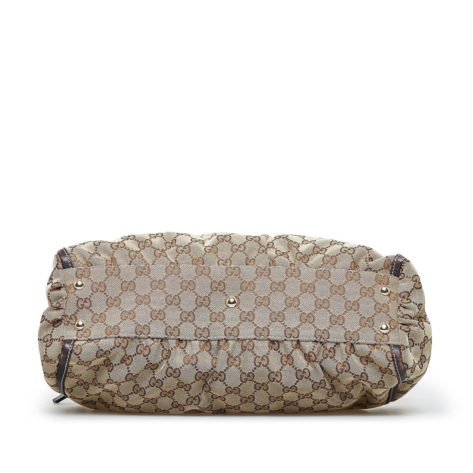 Gucci GG Canvas Abbey D-Ring Handbag (SHG-GWndsi)