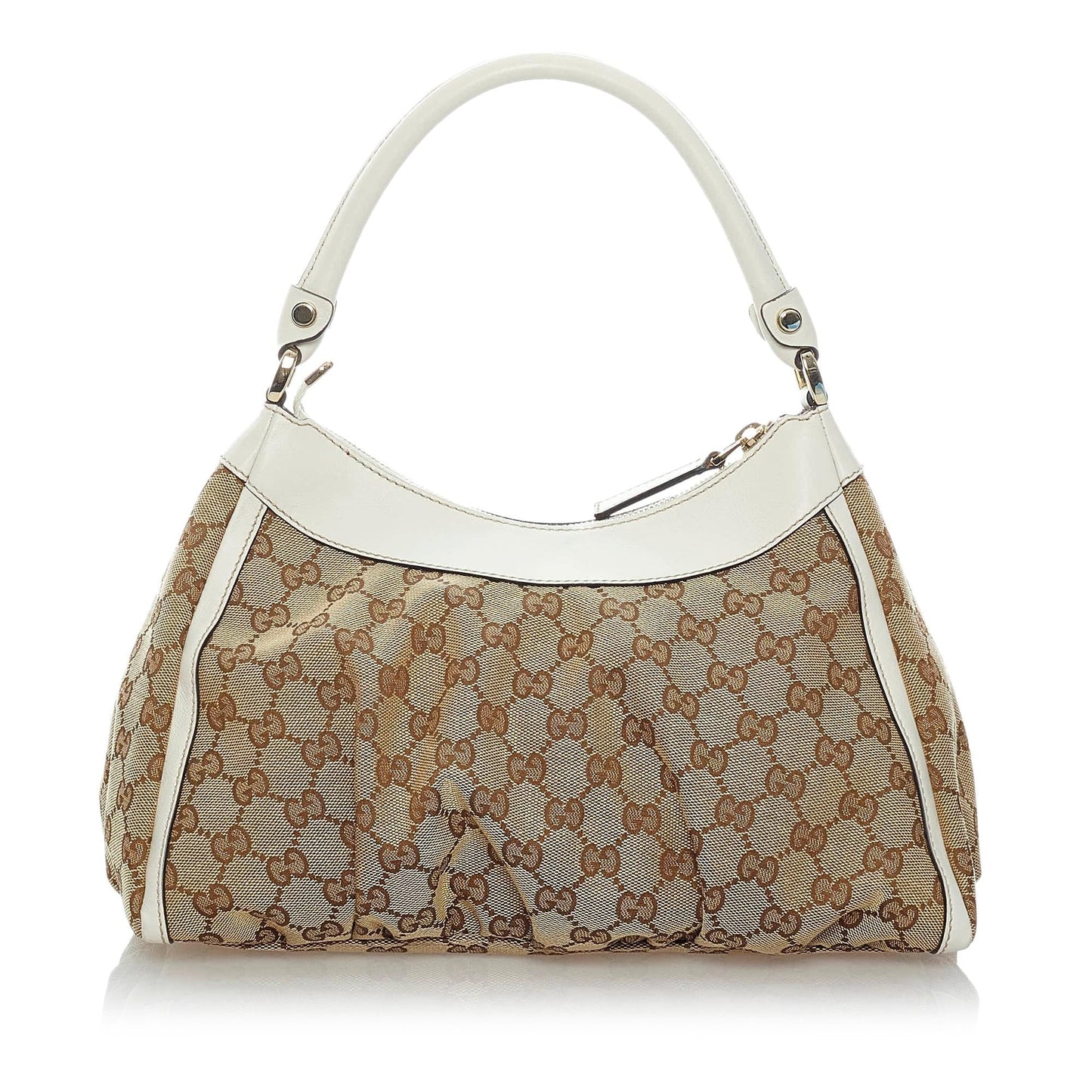 Gucci GG Canvas Abbey D-Ring Shoulder Bag (SHG-31321)