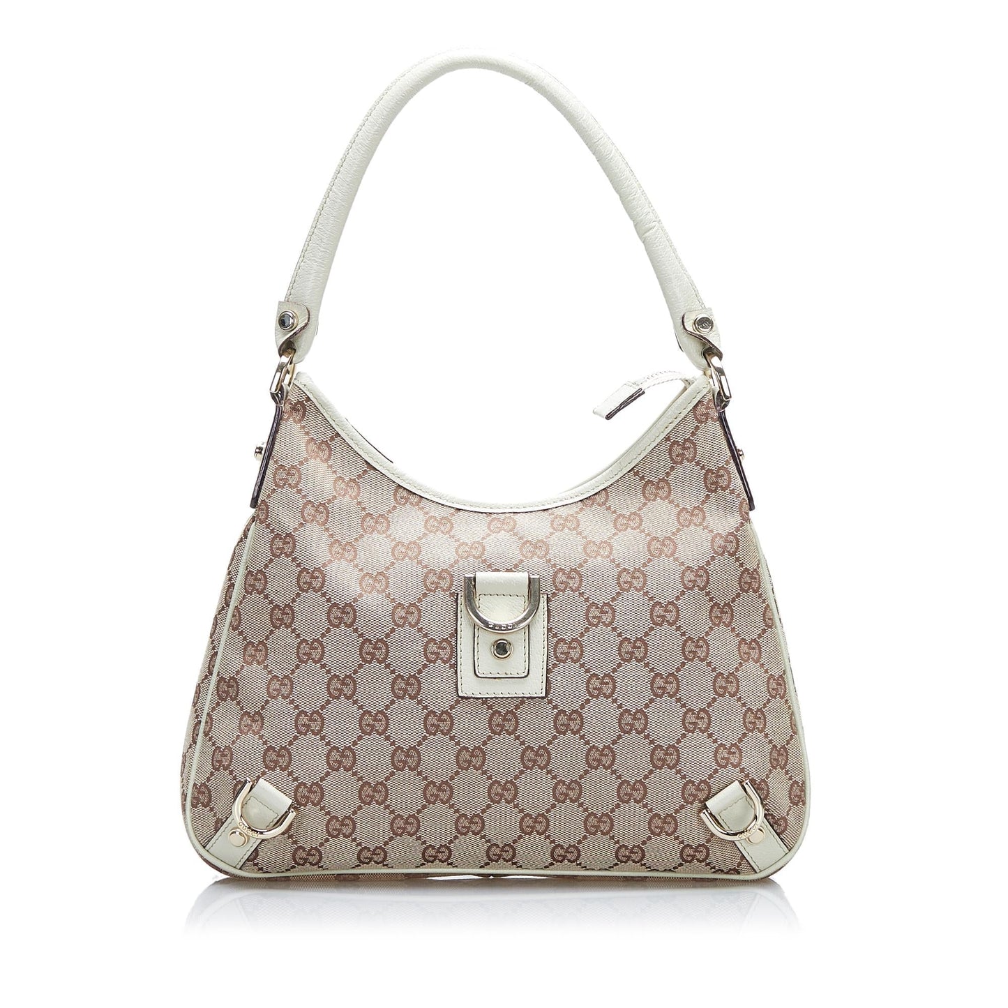 Gucci GG Canvas Abbey D-Ring Shoulder Bag (SHG-F1G55E)