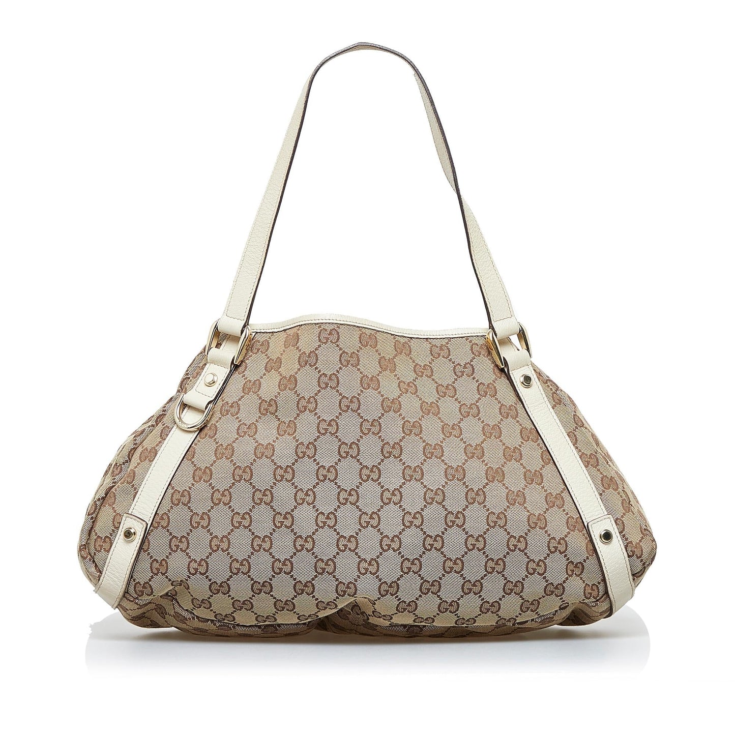 Gucci GG Canvas Abbey D-Ring Shoulder Bag (SHG-JCJfEX)
