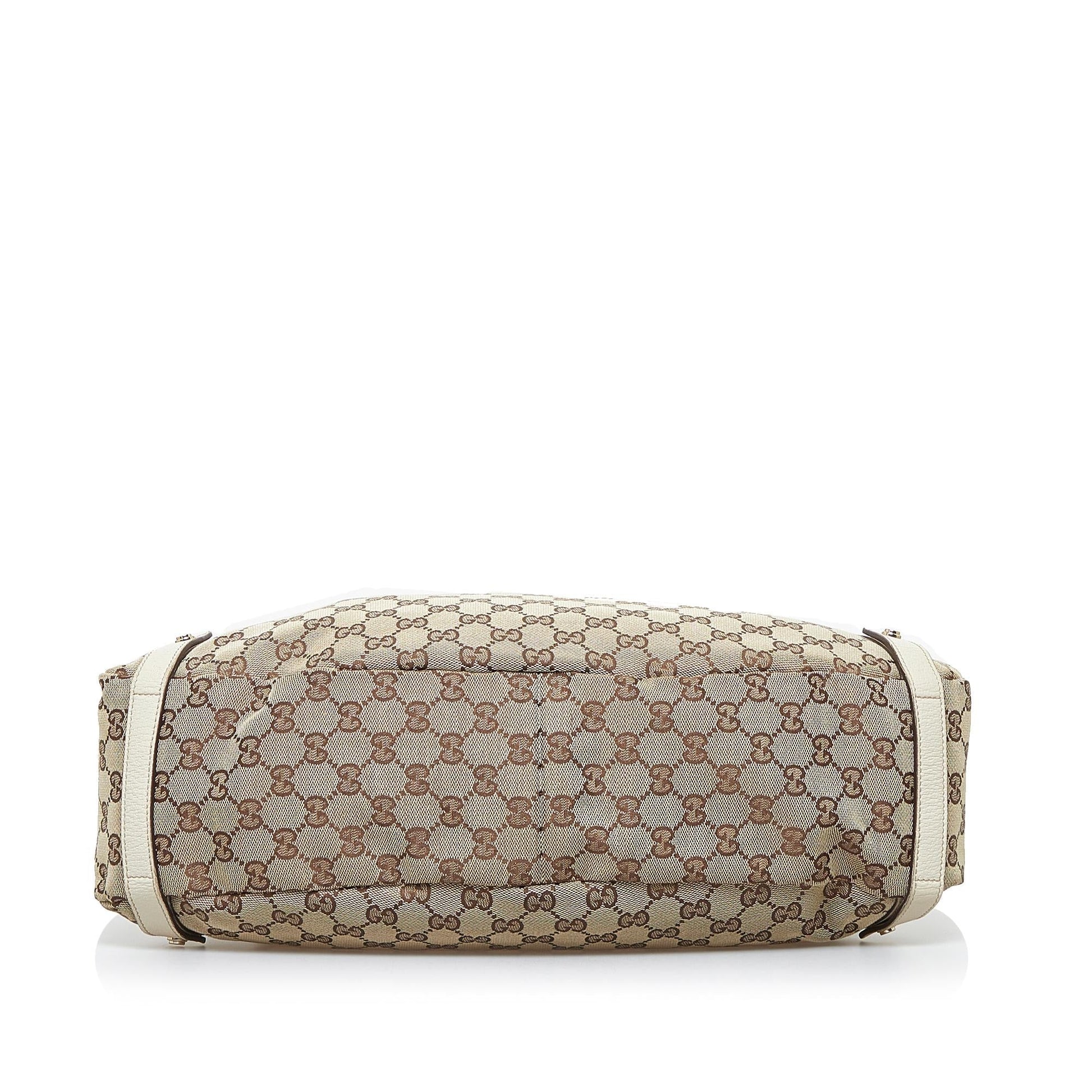 Gucci GG Canvas Abbey D-Ring Shoulder Bag (SHG-JCJfEX)